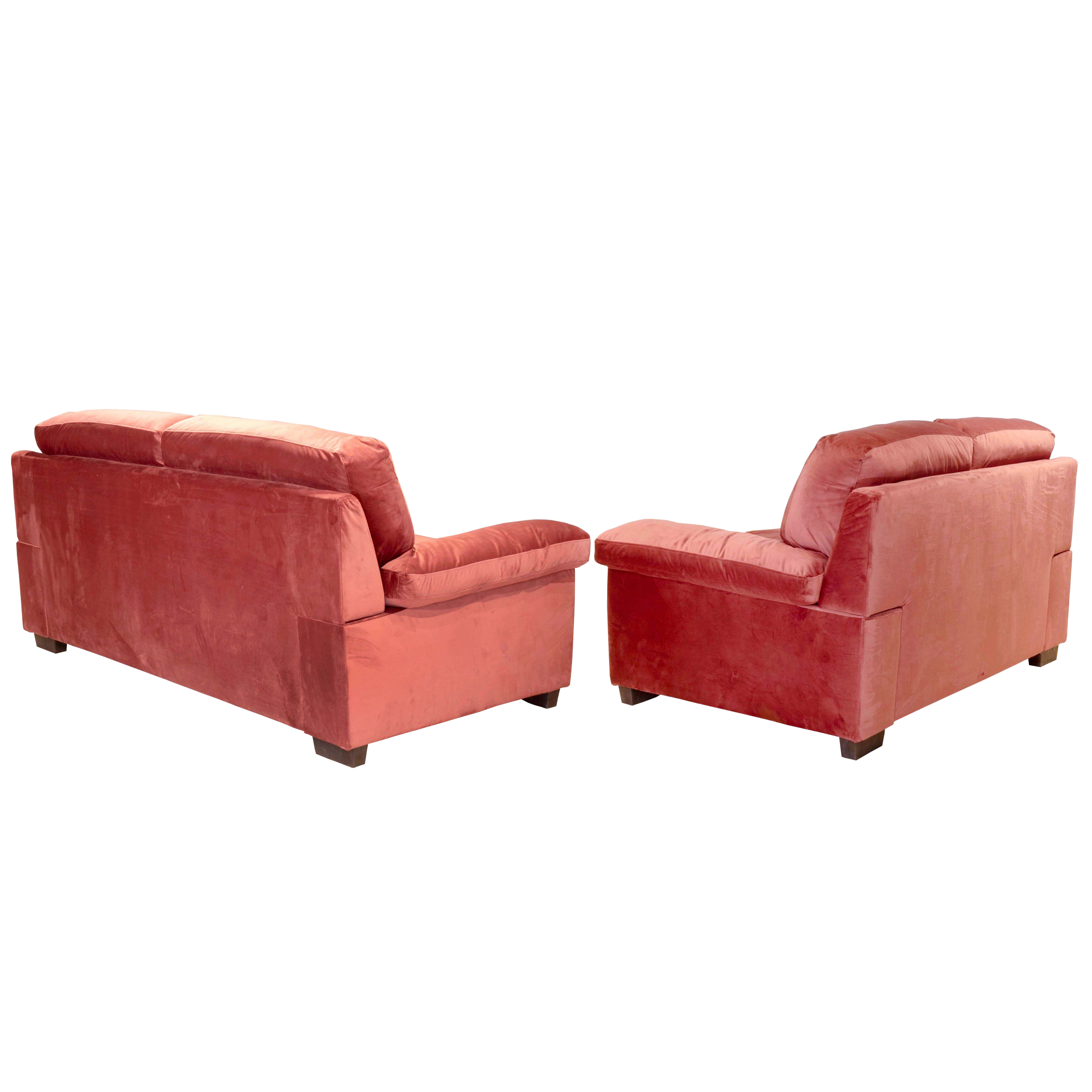 ARENA Rubelli (3+2) Maroon Sofa ARENA