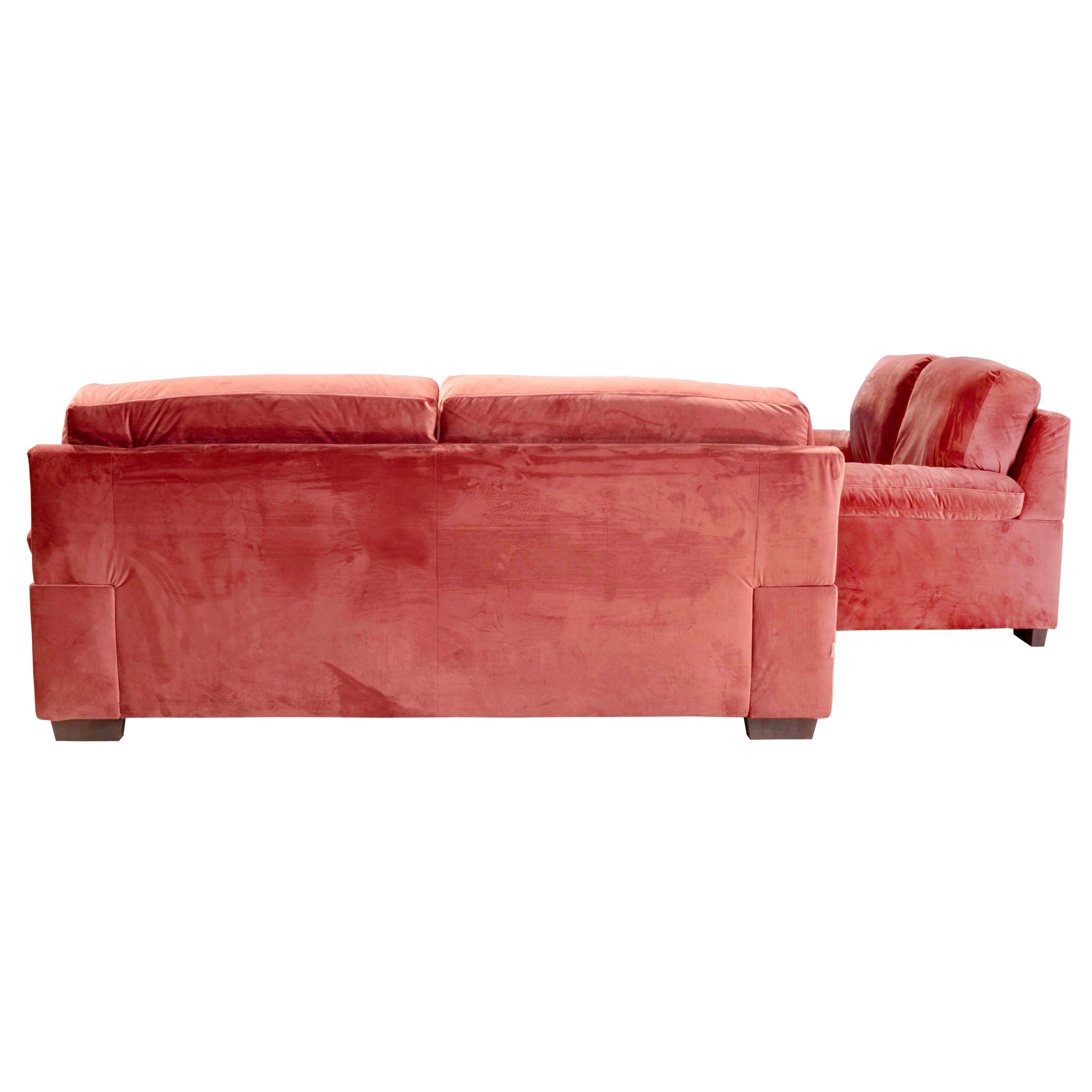 ARENA Rubelli (3+2) Maroon Sofa ARENA