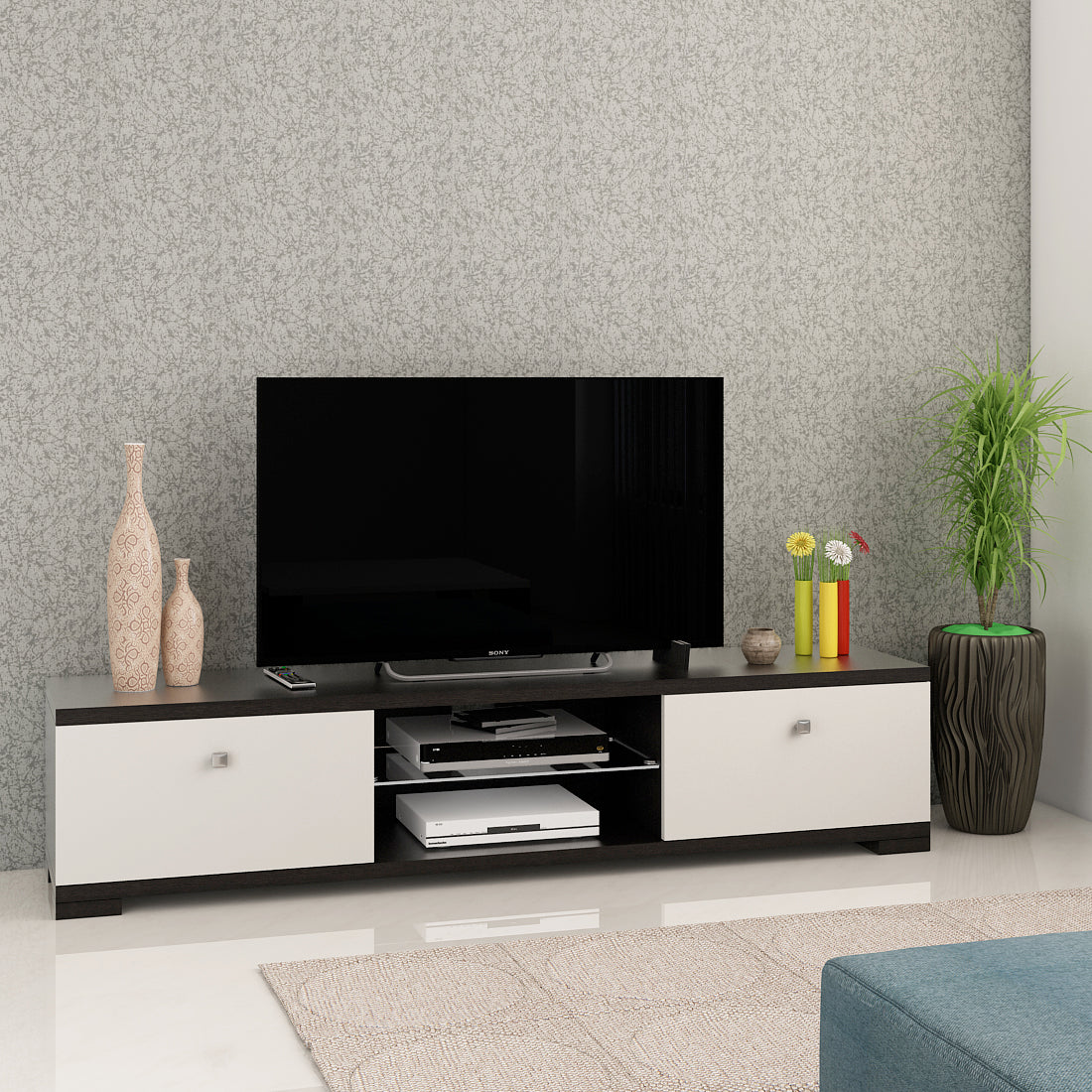 SPACEWOOD KOSMO ASTRON 180 Wall Unit Natural Wenge SPACEWOOD