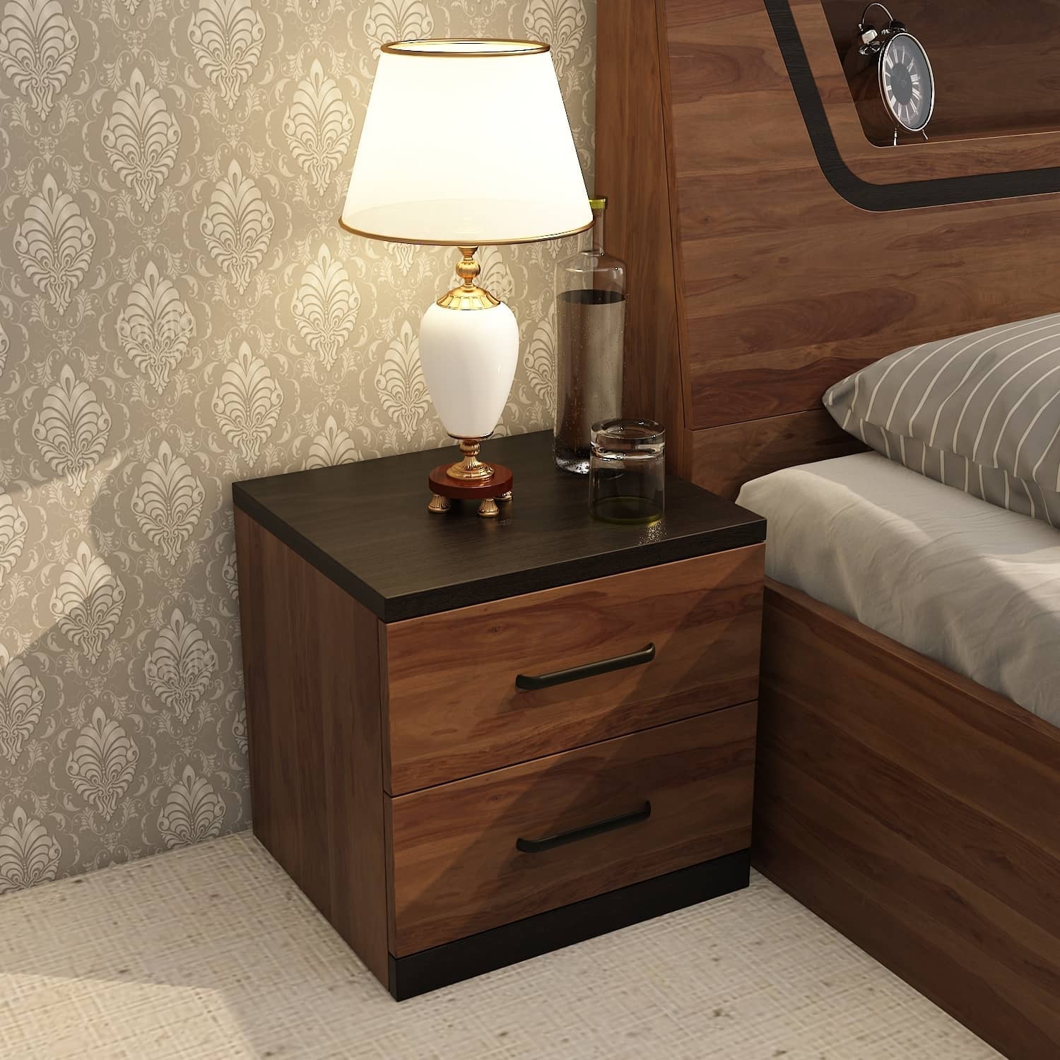 SPACEWOOD Woodland Bedside Unit SPACEWOOD