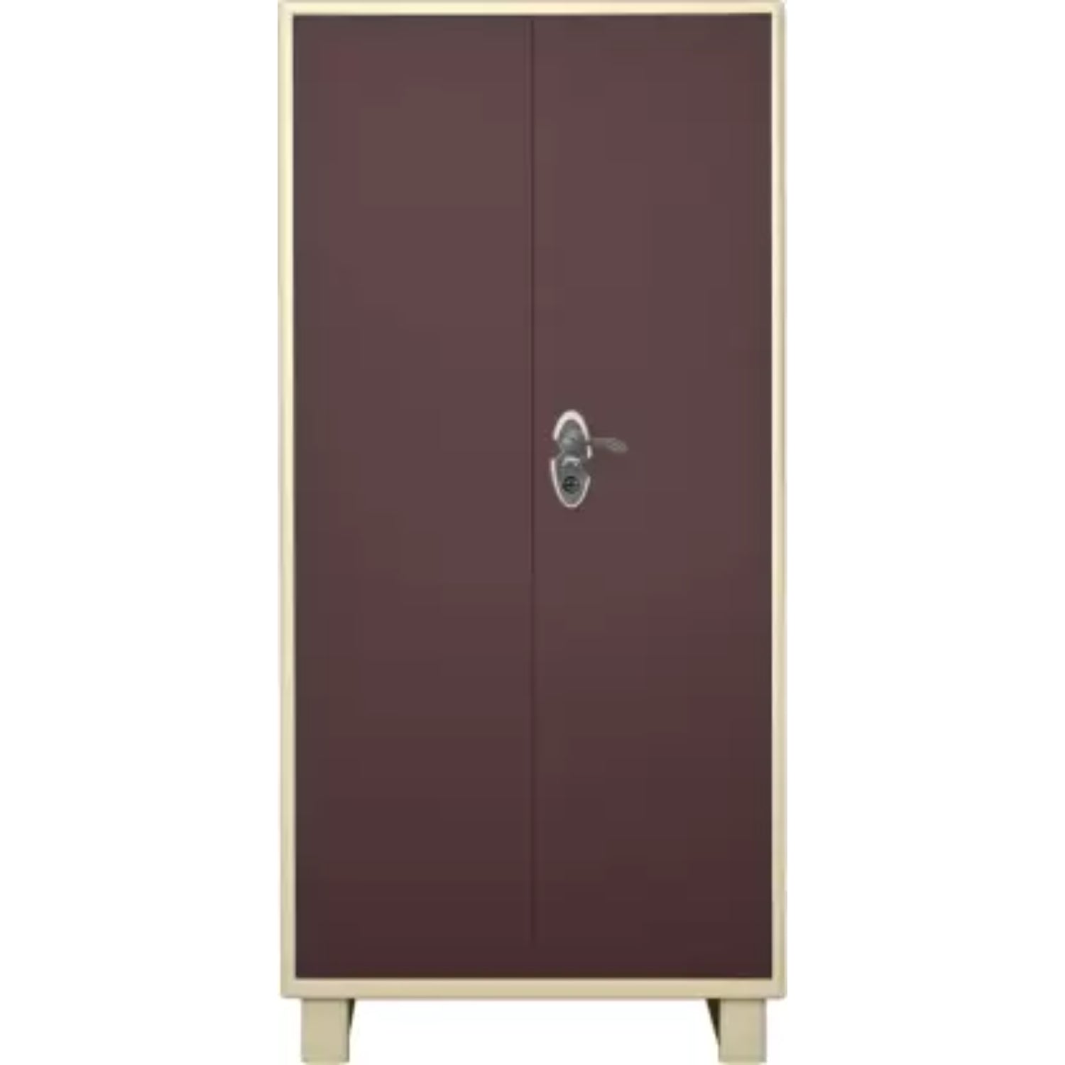 GODREJ 2 Door Wardrobe H White-Shellwine Red GODREJ