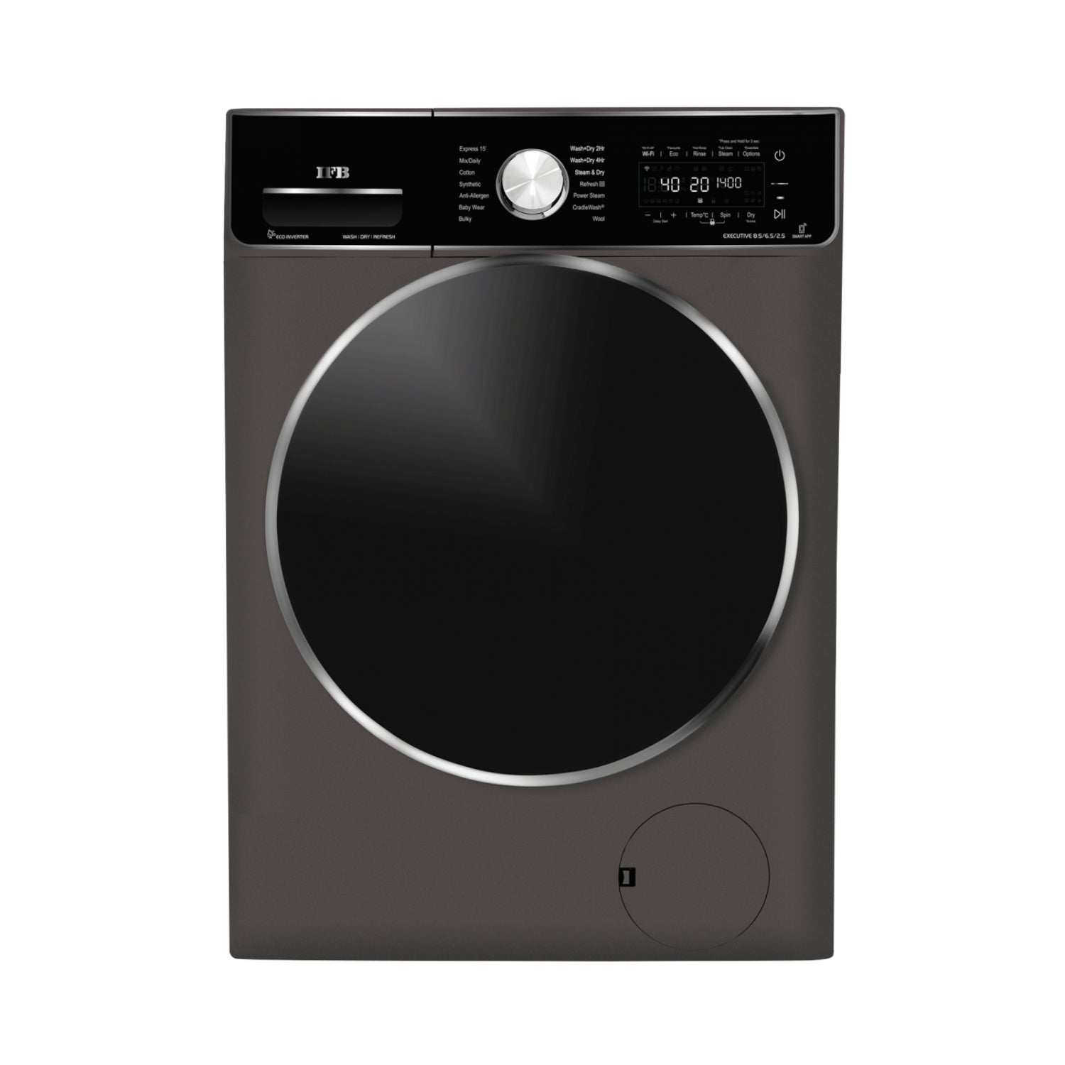 IFB WD EXECUTIVE ZXM 8.5 Fully Automatic 6.5Kg Inverter Washer Dryer Machine IFB