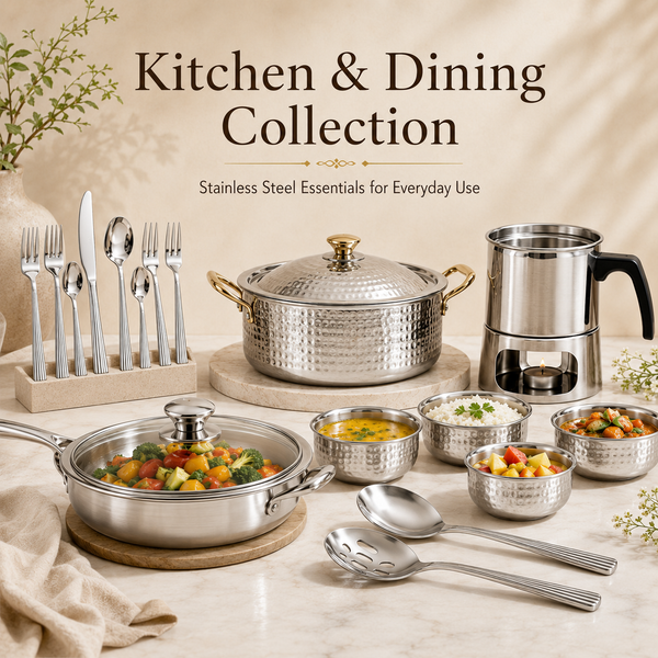Shri & Sam Stainless Steel Kitchenware & Serveware