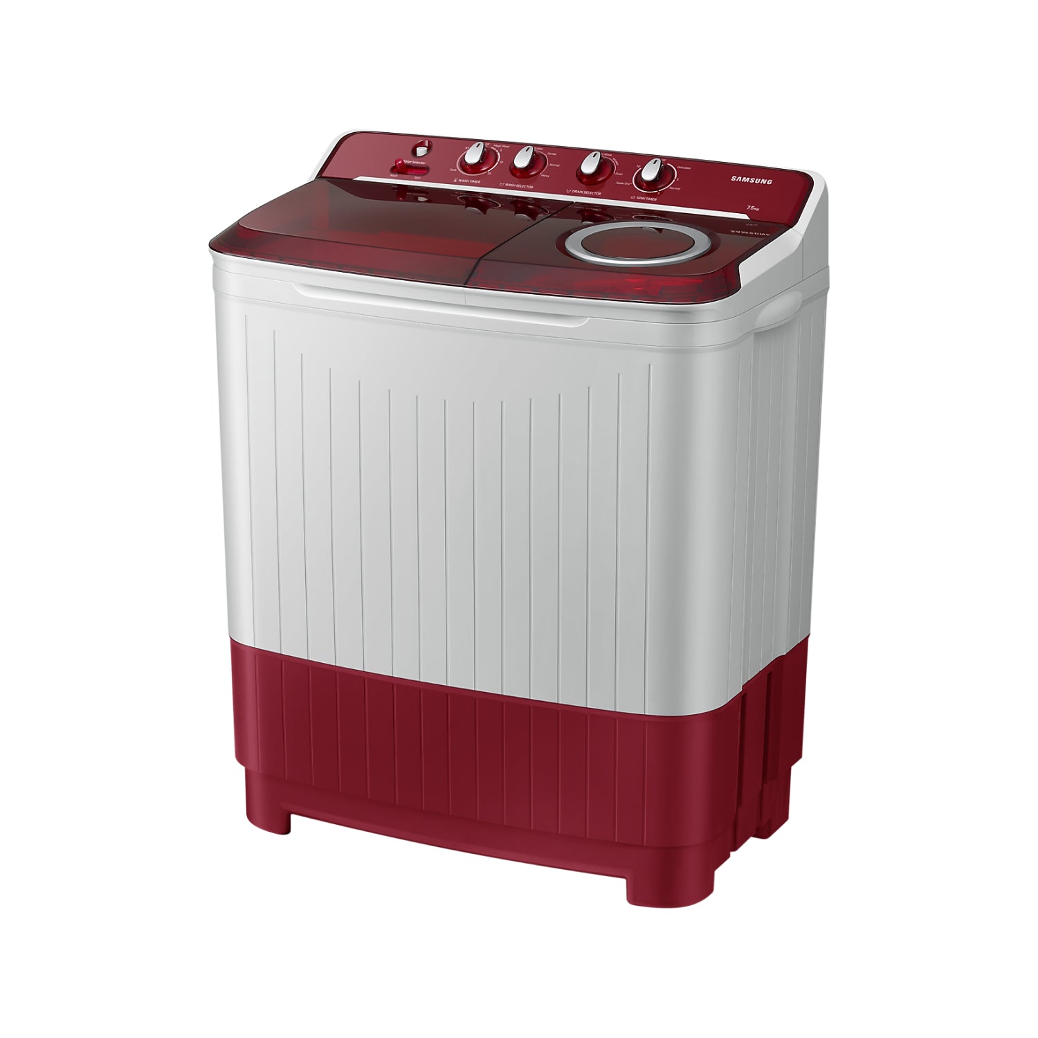 SAMSUNG Semi Automatic WT75B3200RR 7.5 KG Washing Machine