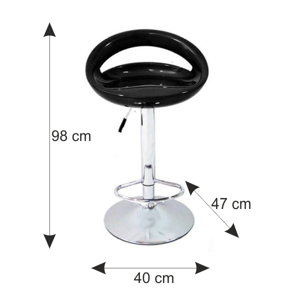 ARENA Bar Stool T153 Black