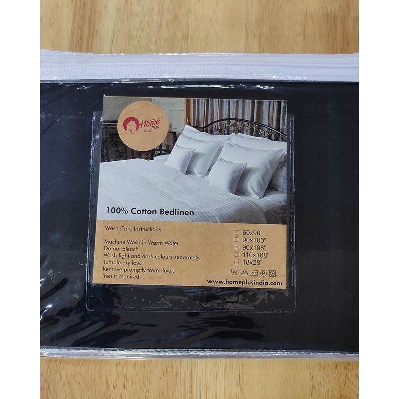 ARENA Grey Fitted 36x75 Inch Bed Sheets