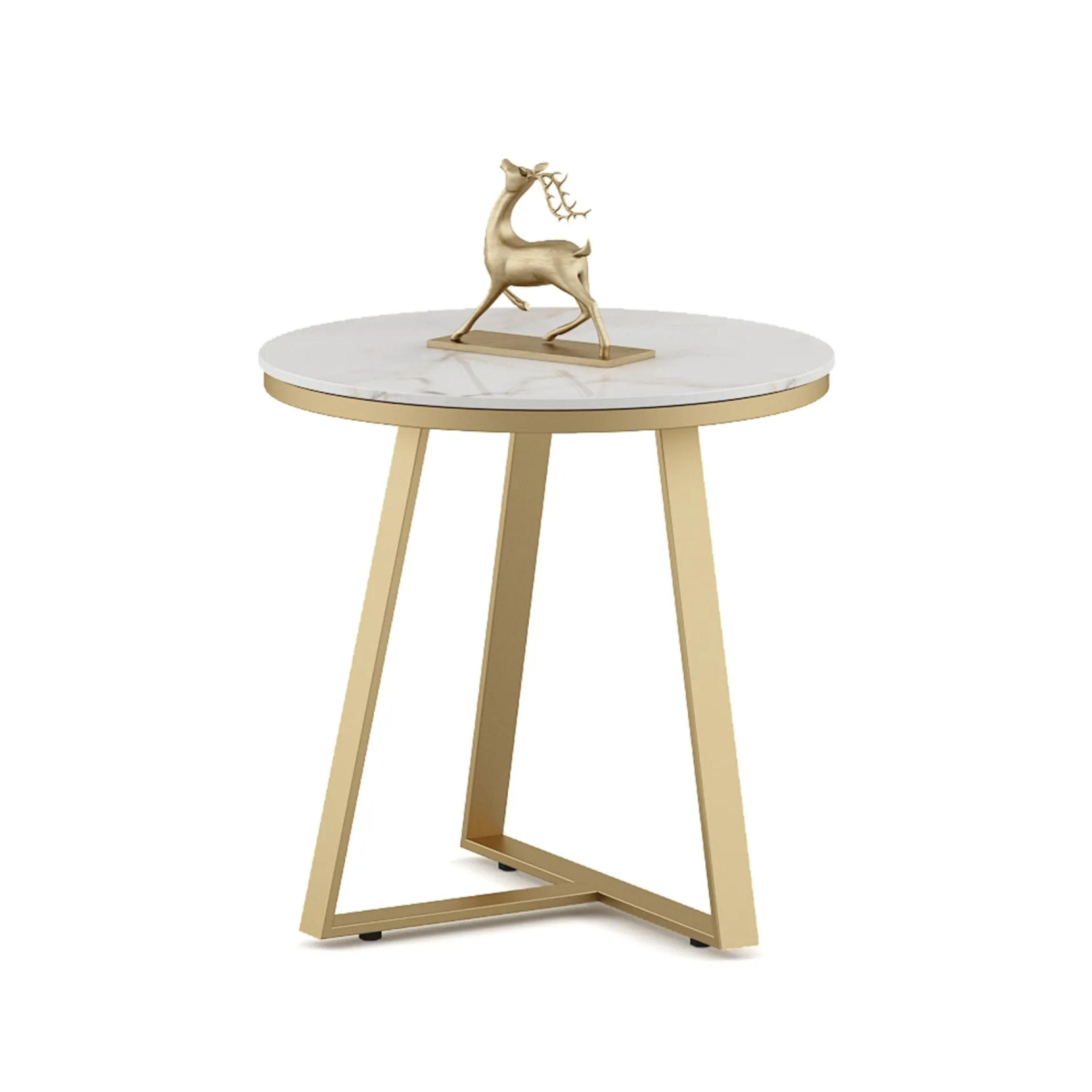SW CENTER TABLE JULIET SMALL WITH CEREMIC TOP & METAL STRUCTURE SPACEWOOD