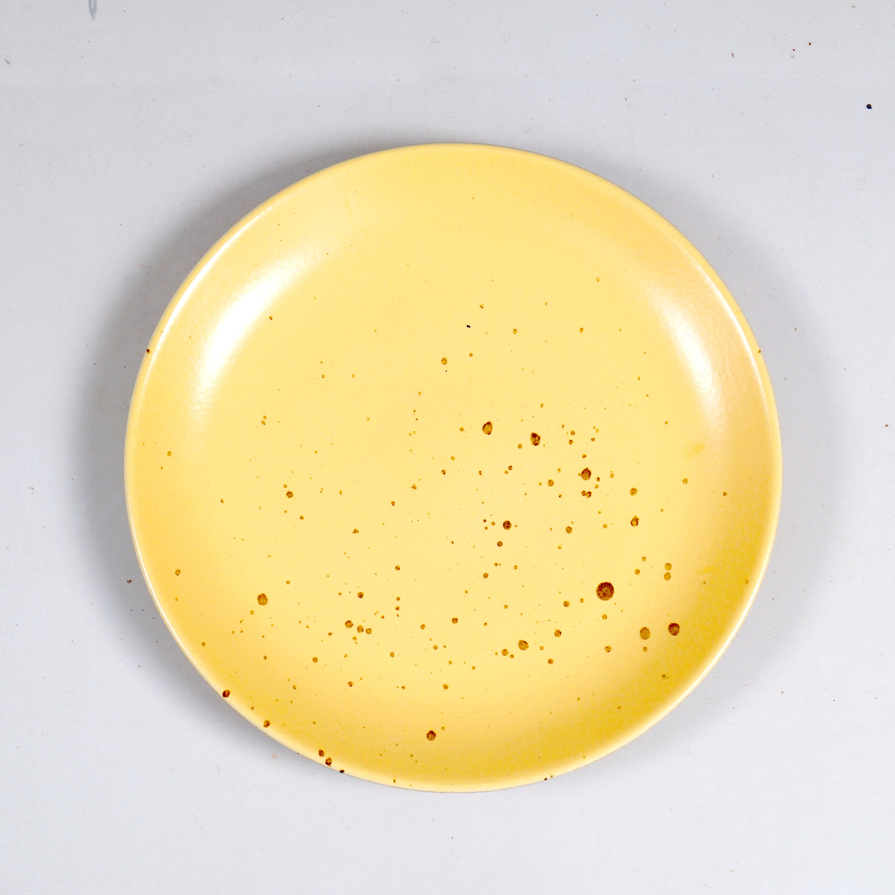 OONA Handmade Ceramic Dinner Plate Yellow P 1015 (Large/Small)