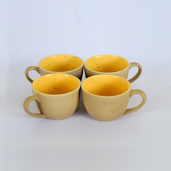 OONA Fcll Handmade Ceramic Cup Yellow P1015