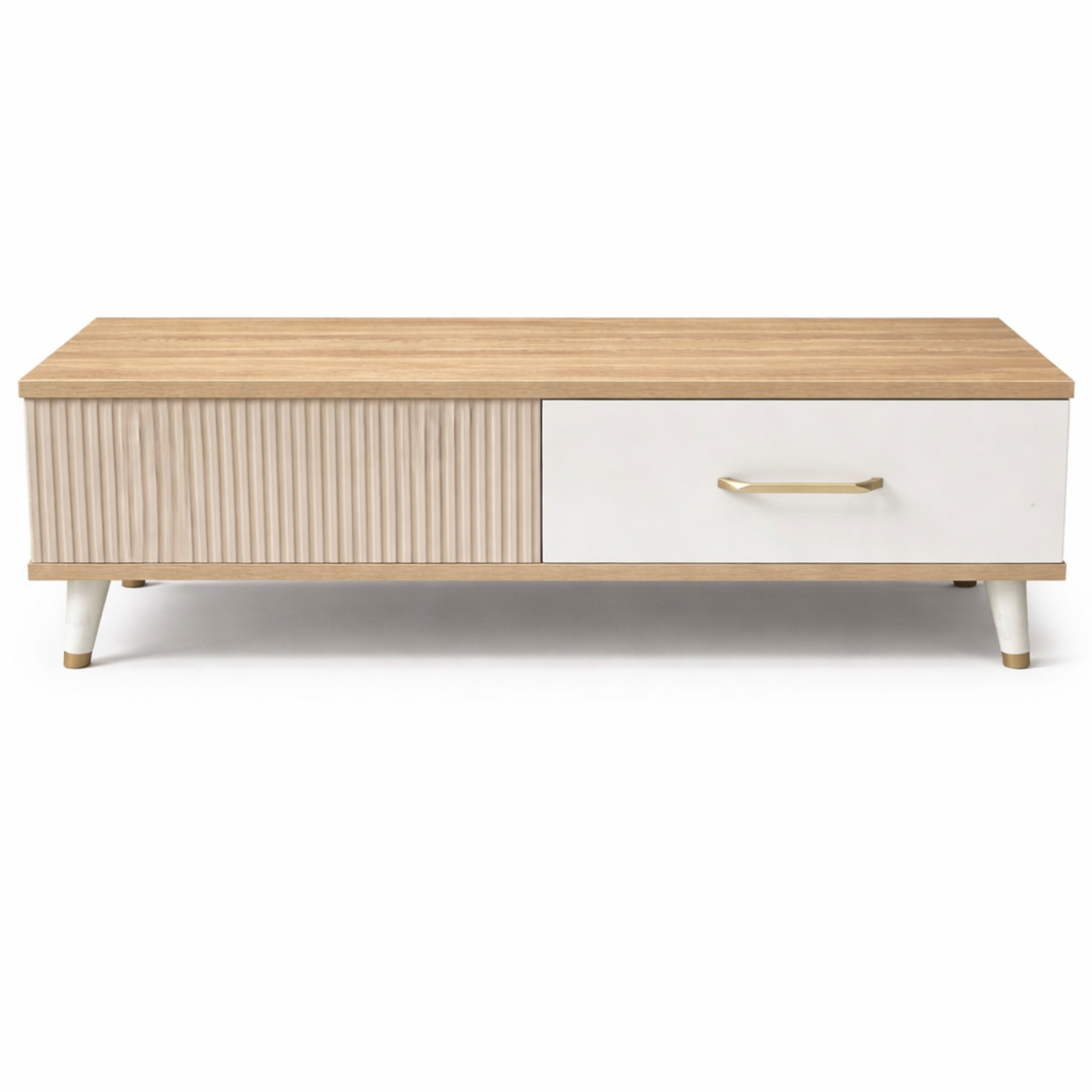 SW CENTER TABLE STANLEY-KINGSTON WHITE SPACEWOOD