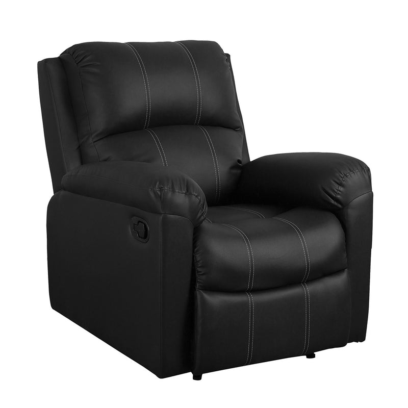 ARENA SPINO Single Seater Manual Recliner Black