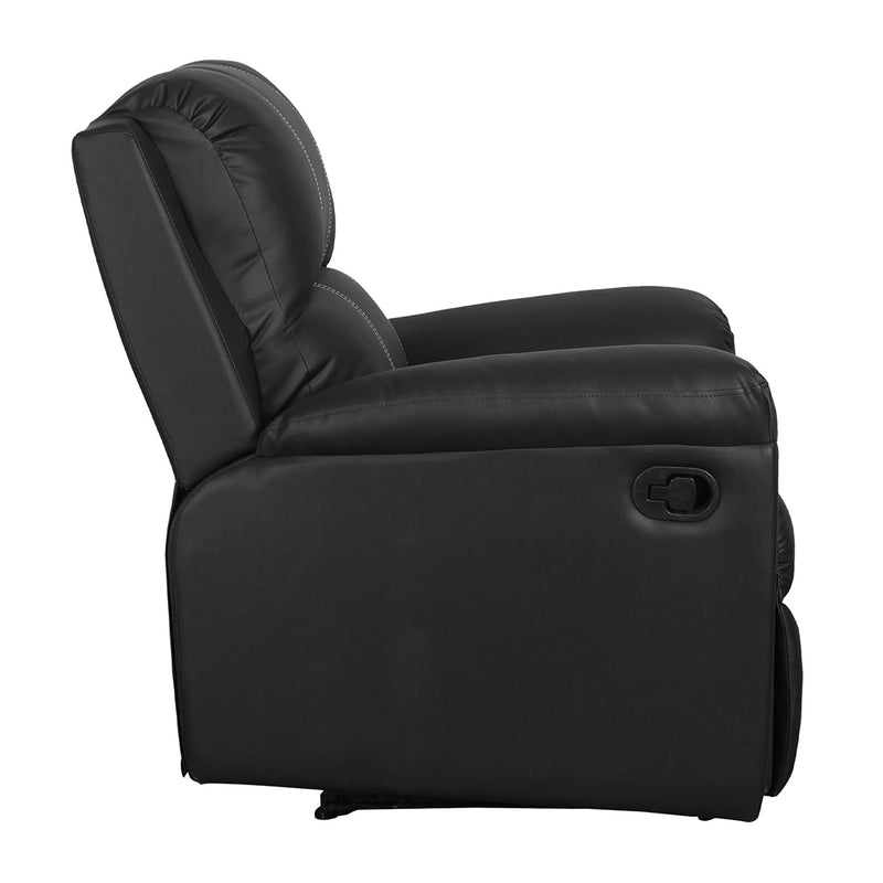 ARENA SPINO Single Seater Manual Recliner Black