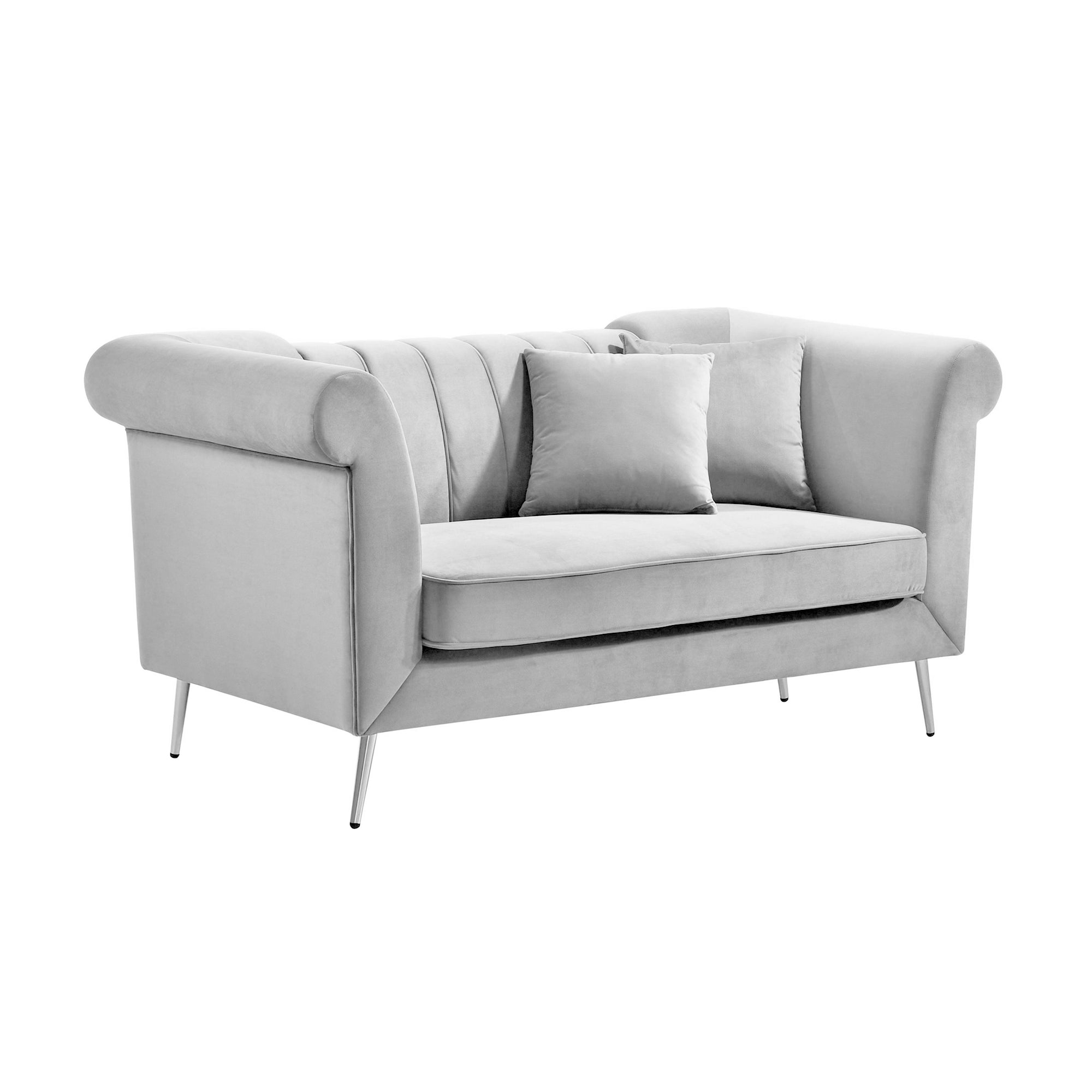 ARENA TDSF601 (3+2) Sofa Set (Cream/Grey)