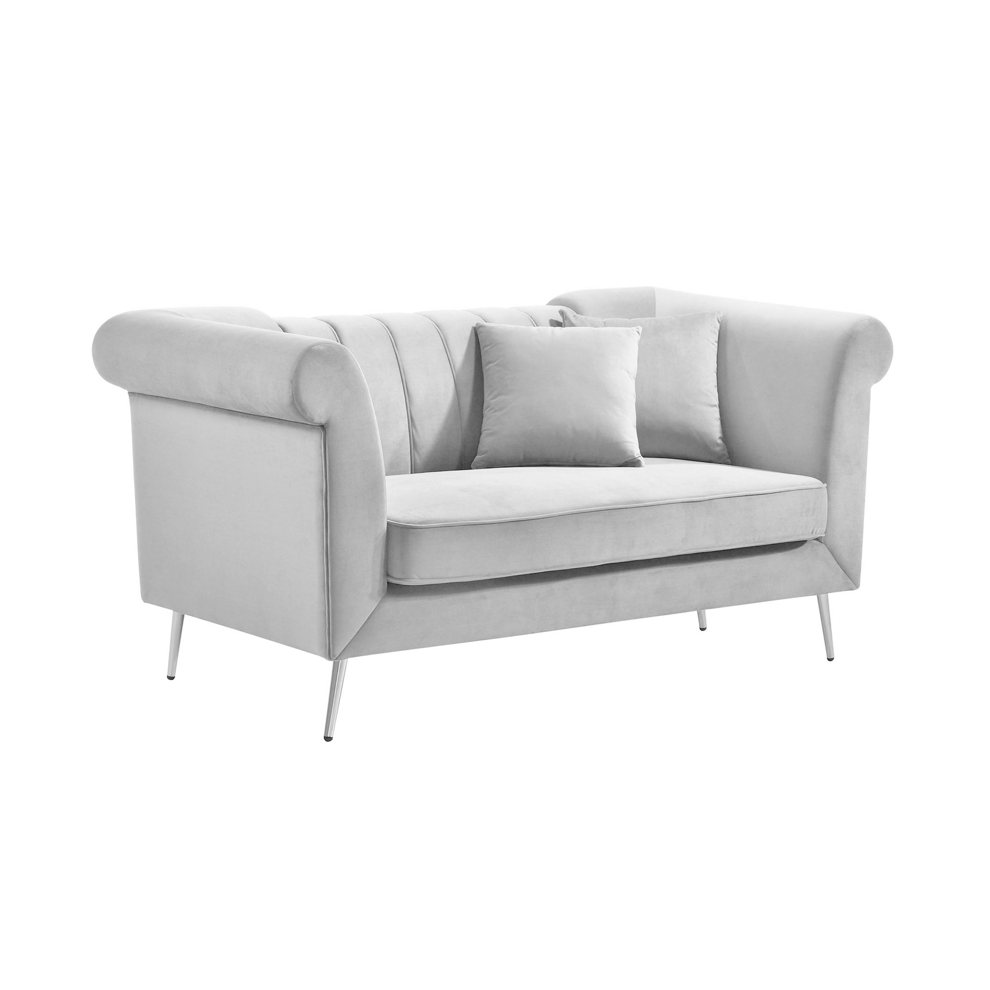 ARENA TDSF601 (3+2) Sofa Set (Cream/Grey)