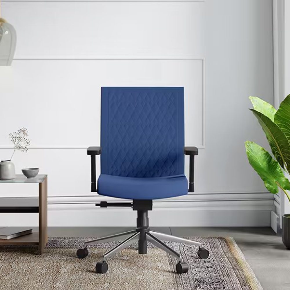 GODREJ PREMIER High Back Director Chair Royal Blue