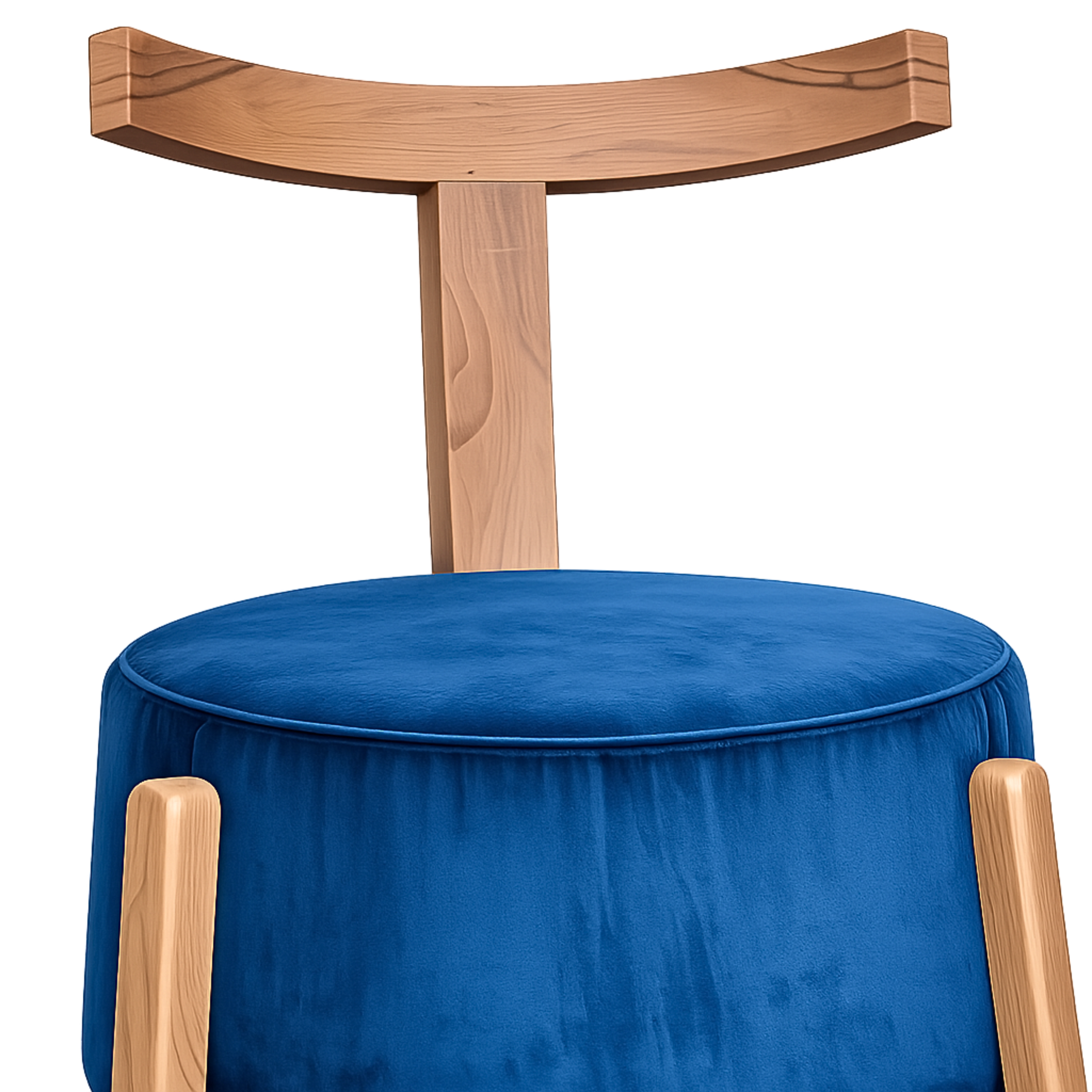 ARENA Single Seater Chair Loop Accent Silky Blue Sofa ARENA