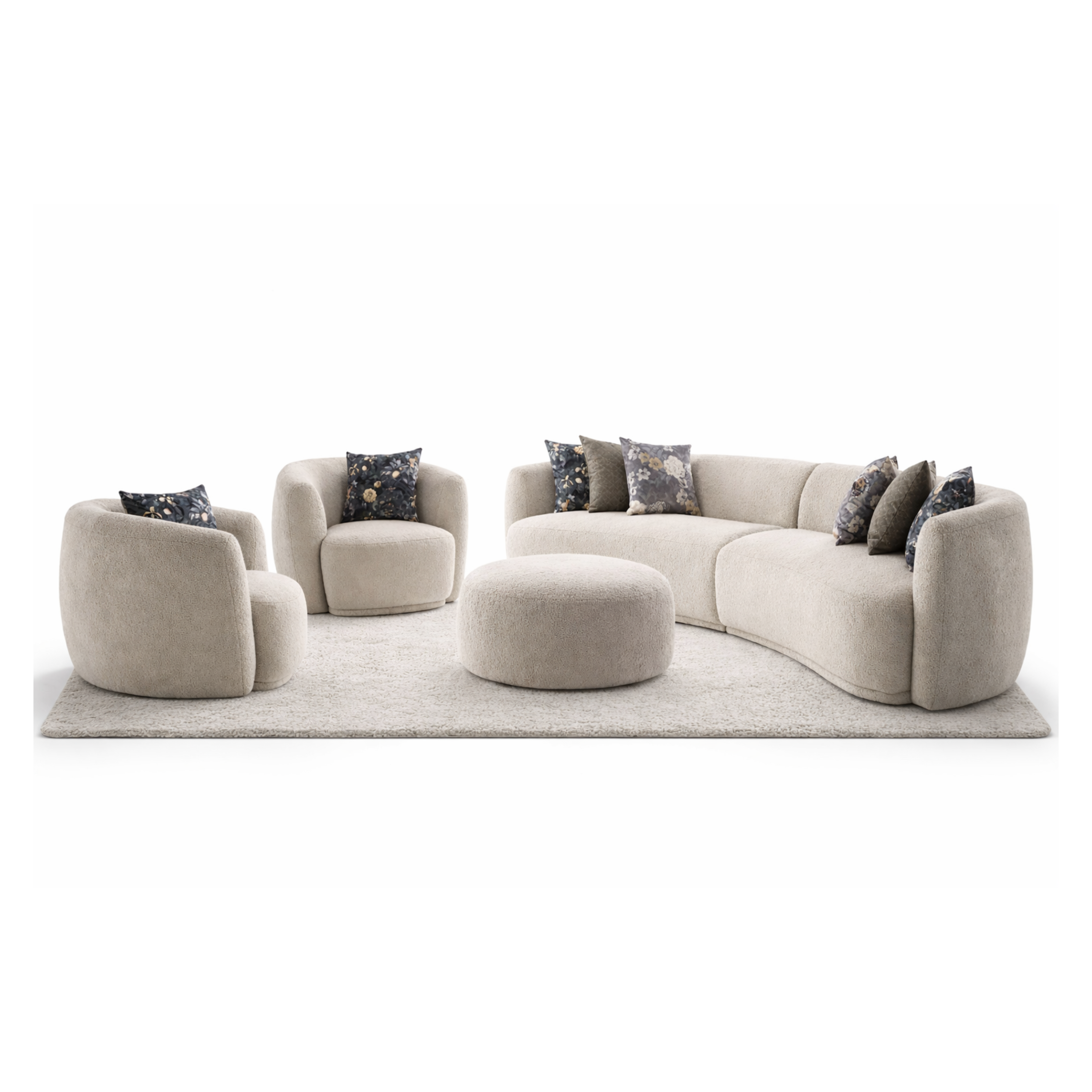 Arena 4 Seater Sofa Framingham Pacific Beige ARENA