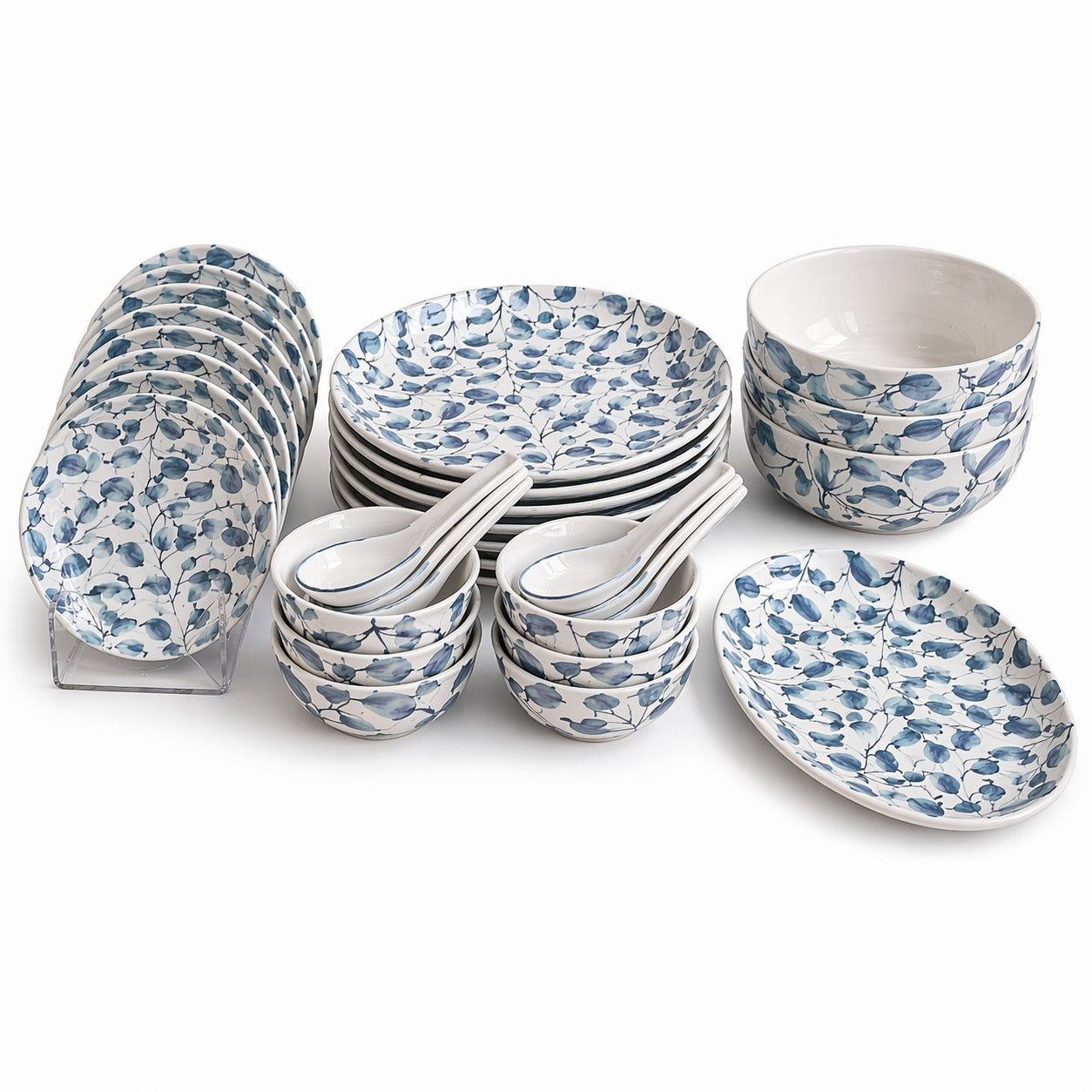 OONA CERAMIC DINNER SET 27 PCS HAND PAINTED OONA