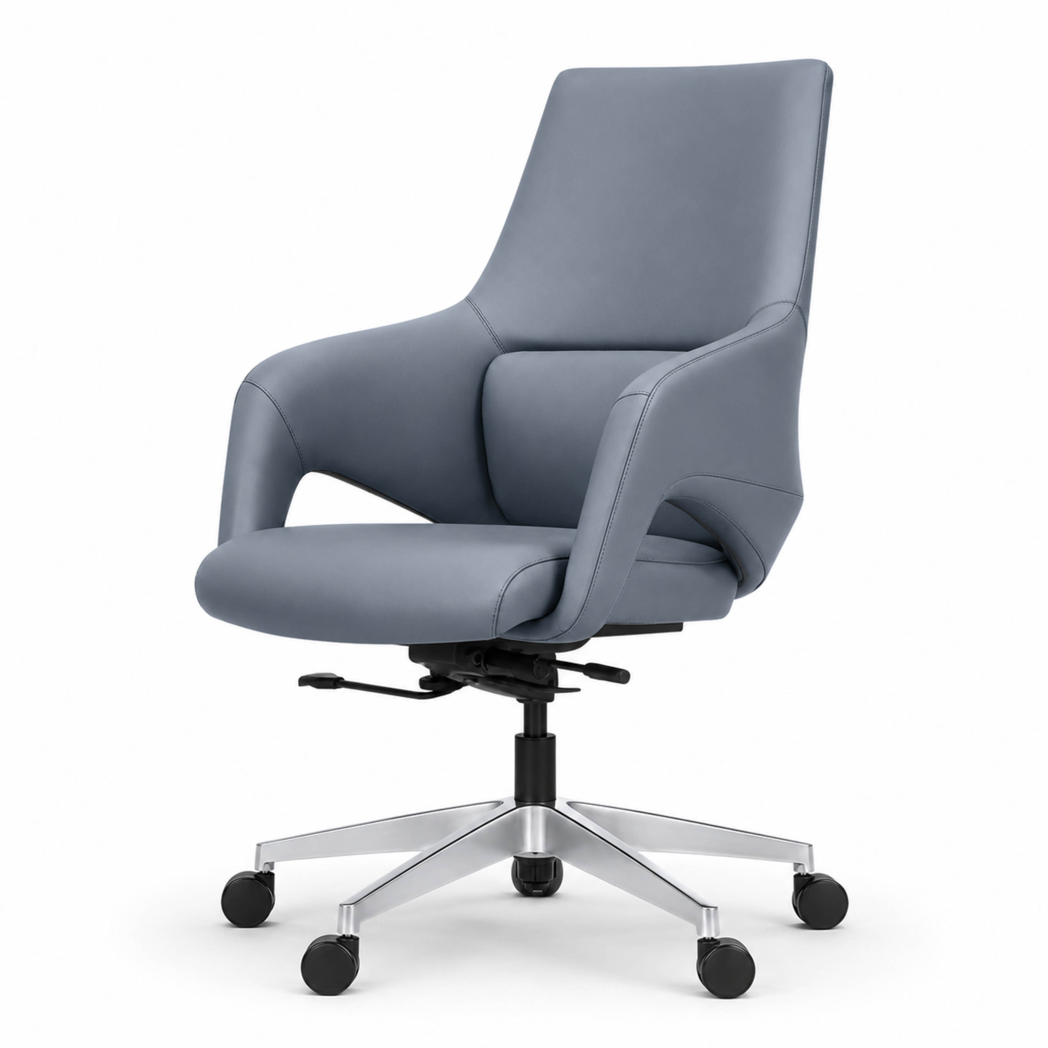 ARENA MID BACK CHAIR ATOM LIGHT GREY ARENA