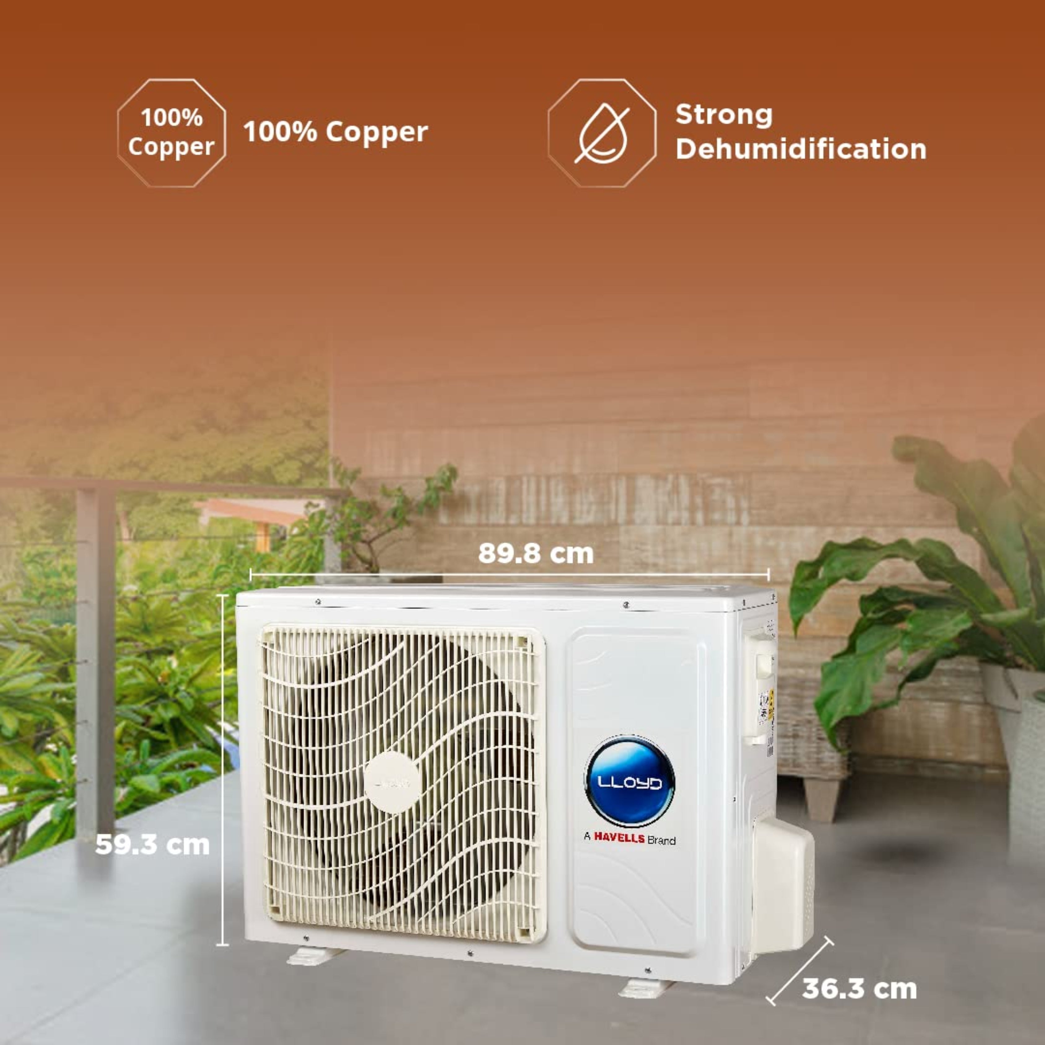 Lloyd AC Indoor Unit GLS24I3KWSEM – Inverter 2 Ton LIOYD