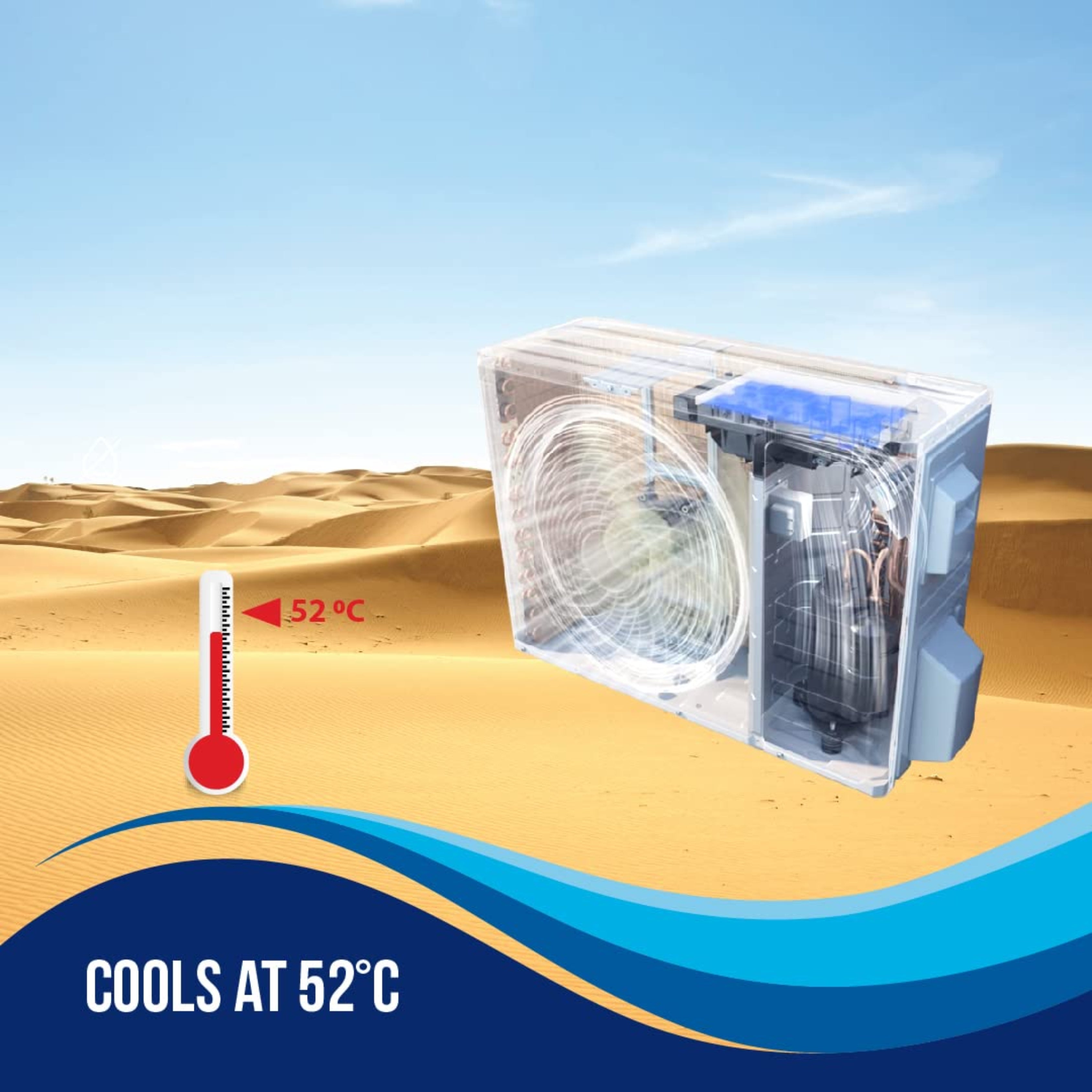 Lloyd AC Indoor Unit GLS24I3KWSEM – Inverter 2 Ton LIOYD