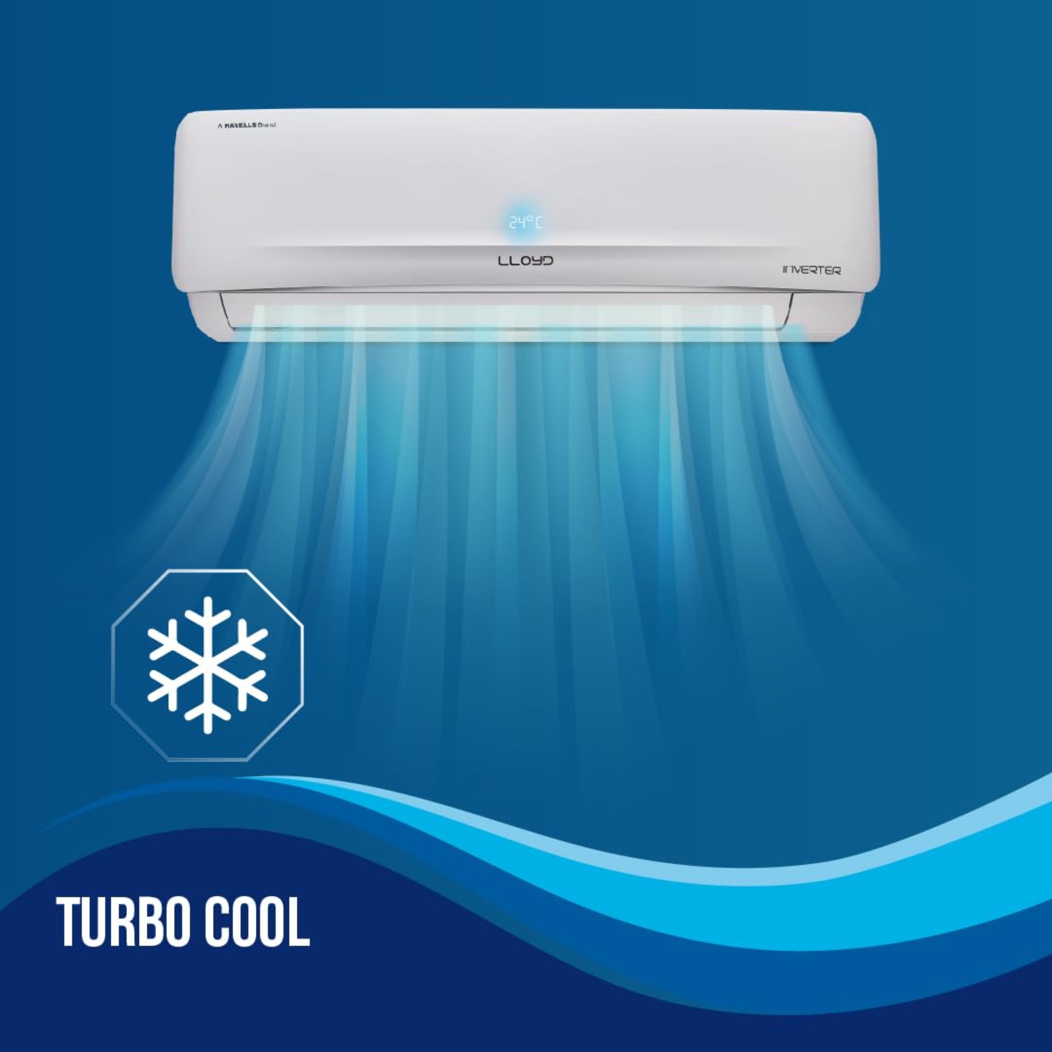 Lloyd AC Indoor Unit GLS24I3KWSEM – Inverter 2 Ton LIOYD