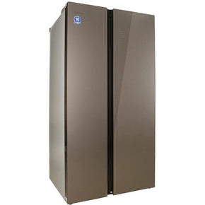 LLOYD GLSF590DGGT1GB 587 LTR Inverter Technology | Multi Air Flow Side by Side Refrigerator
