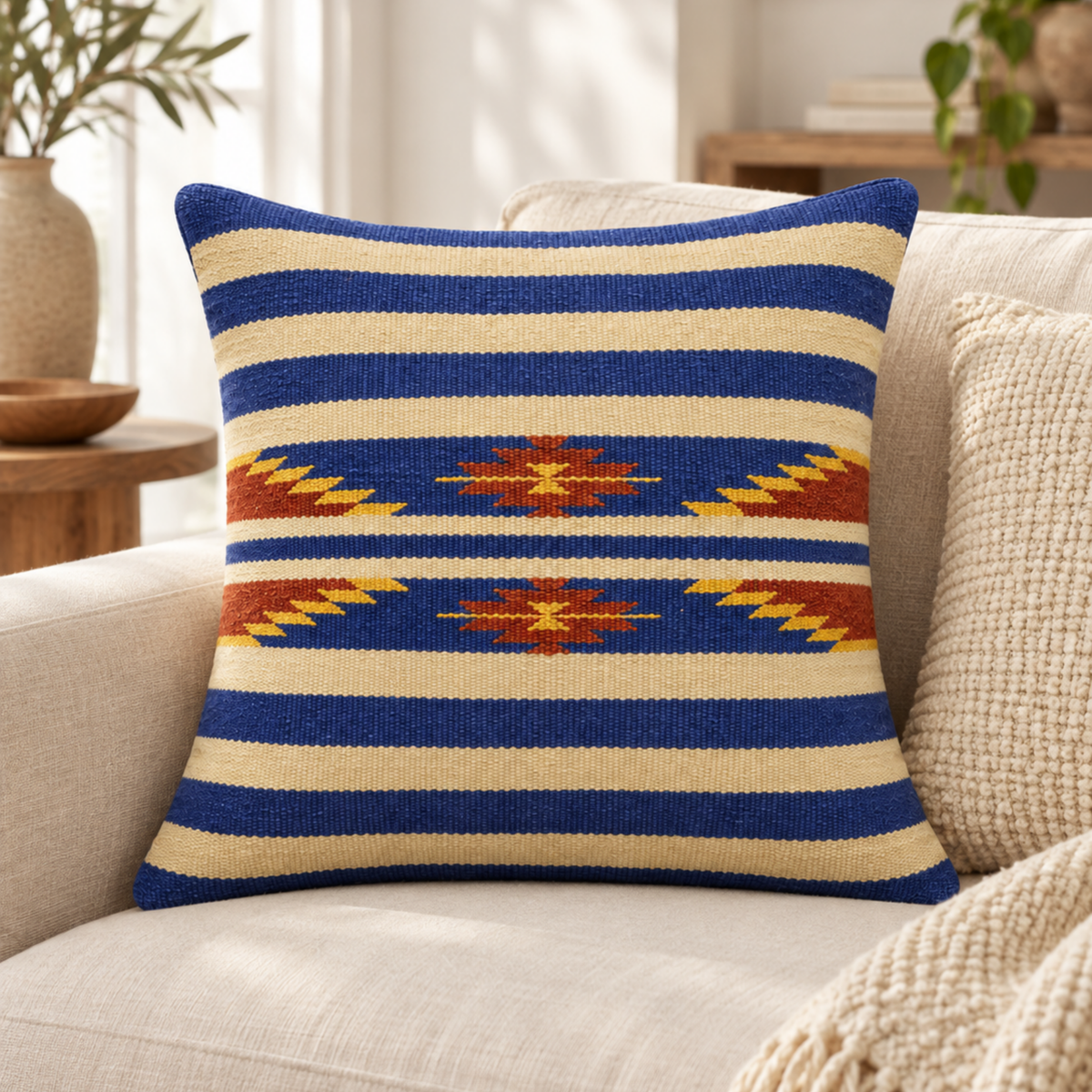OoNA Kktf Cushion Cover Cotton Special 18 X 18 OoNA