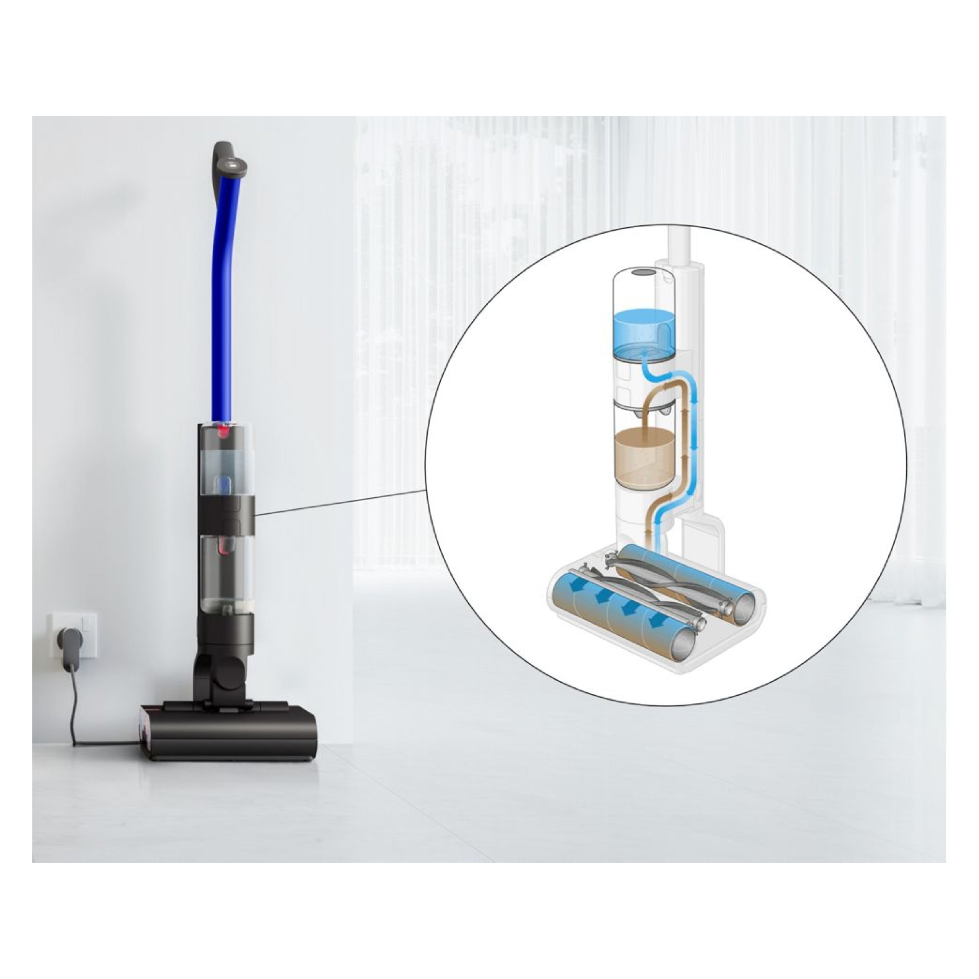 🧼 Dyson WashG1™ (Ultra Blue/Matt Black) Wet Cleaner CMM Arena Retails Pvt Ltd