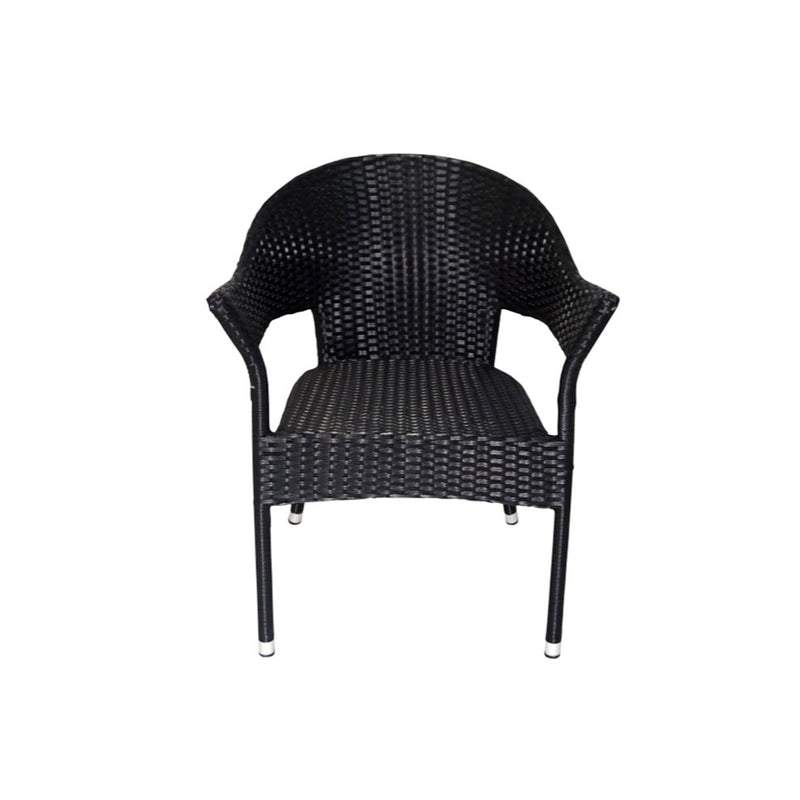 ARENA Outdoor Rattan Chair (Black)