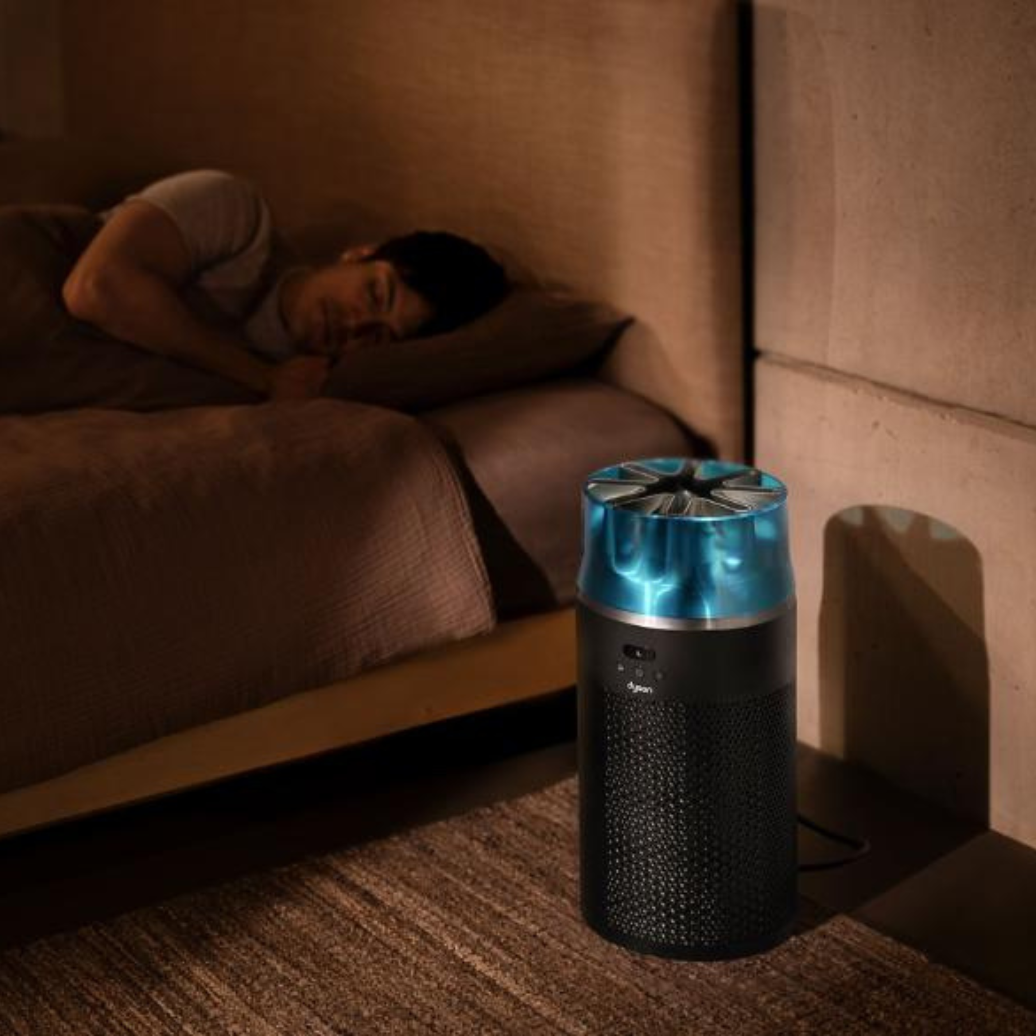 DYSON AIR PURIFIER HUSHJET SP01 COMPACT BLACK/TEAL DYSON