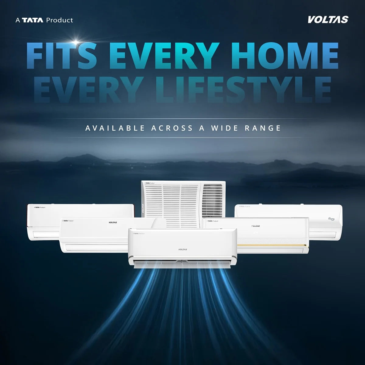 VOLTAS AC-INDOOR UNIT SAC 183INV VECTRA ZEN SILVER  INVERTER 1.5 VOLTAS