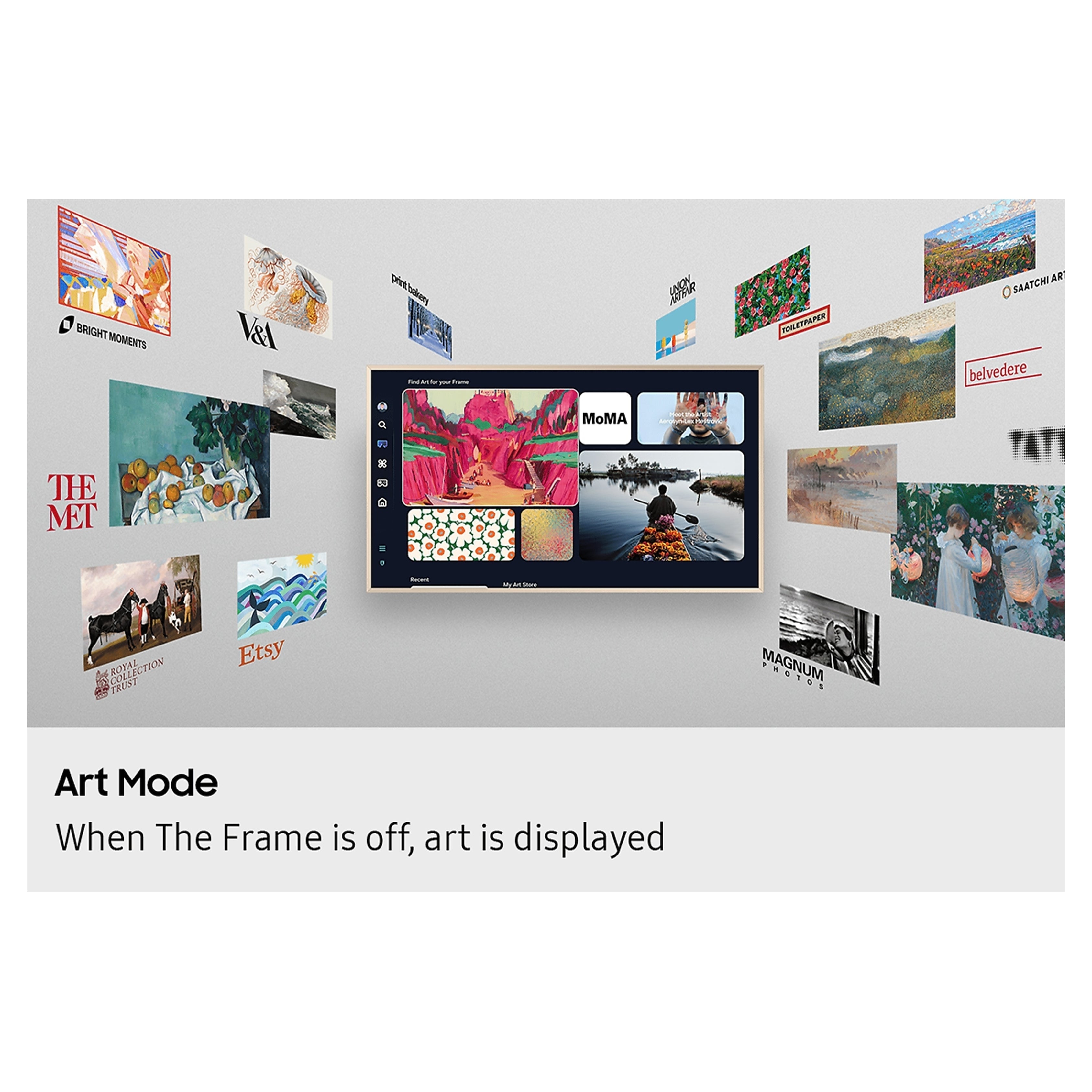 Samsung 65″ The Frame Pro Neo QLED 4K TV (QA65LS03F / LS03F) SAMSUNG