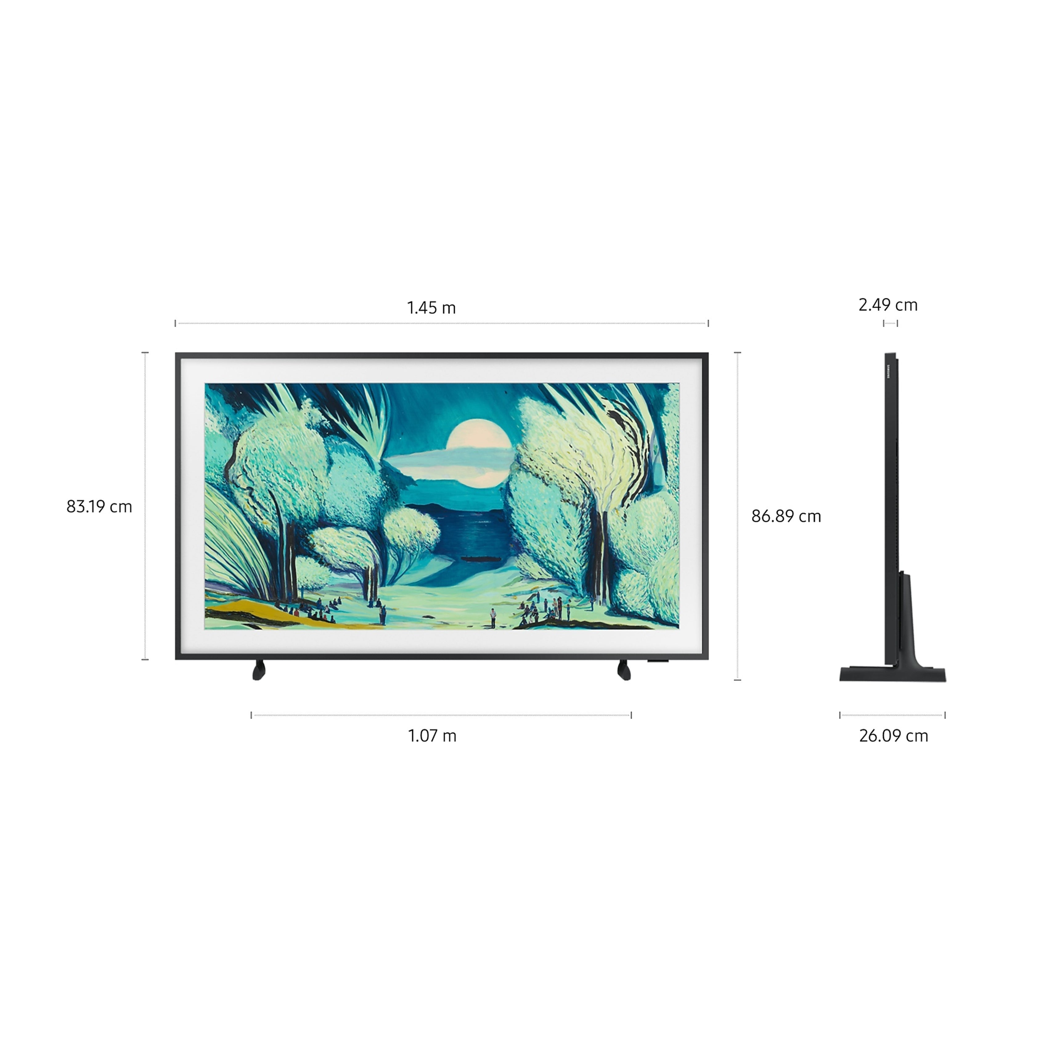 Samsung 65″ The Frame Pro Neo QLED 4K TV (QA65LS03F / LS03F) SAMSUNG