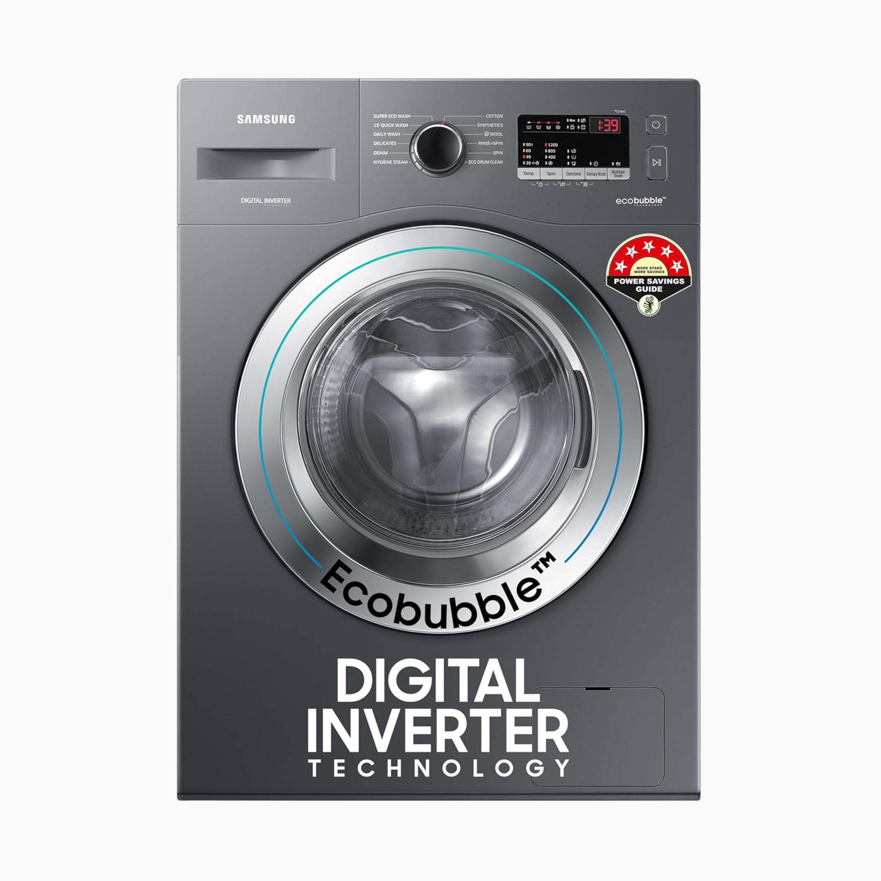 Samsung 7 KG Fully Automatic Front Load Washing Machine – WW70R22EK0X (Inverter) sam