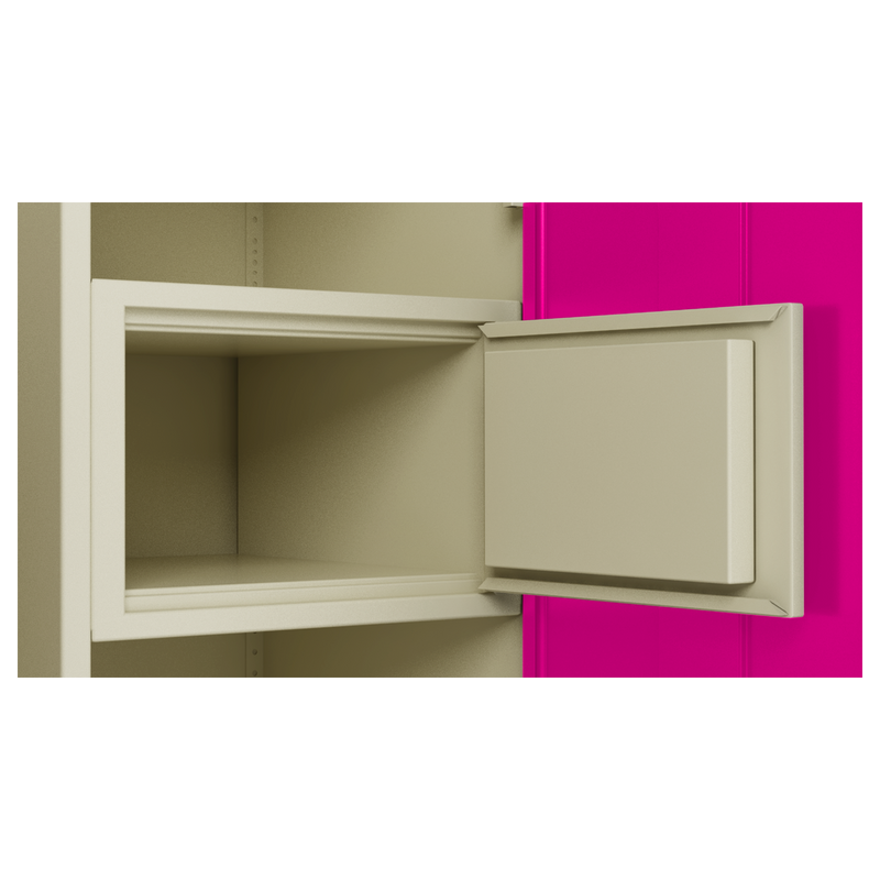 GODREJ Wardrobe H1 Led, Tex Deep Pink