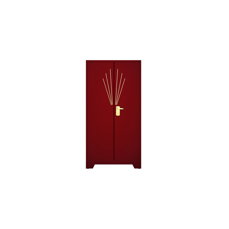 GODREJ CENTURION 2 Door Steel Almirah Led, Burgundy Color