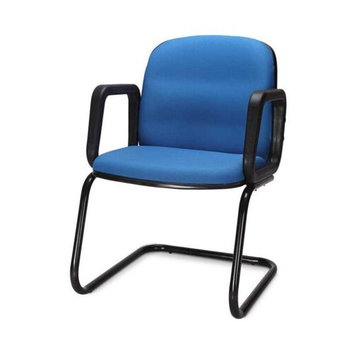 GODREJ PCH-7003D-V12 Mid Back Visitor Chair Platinium Blue