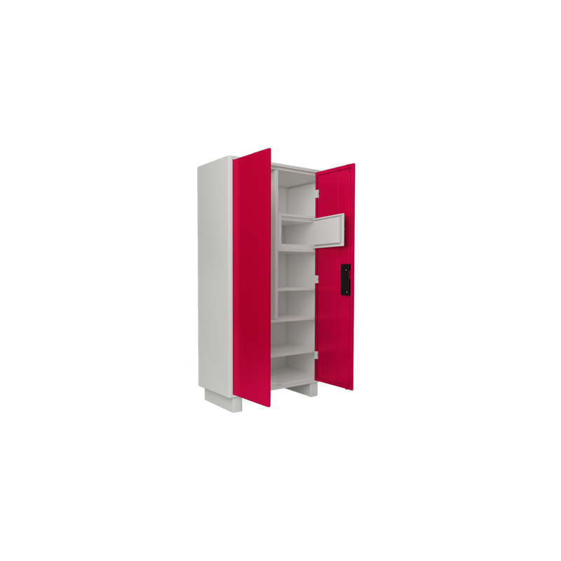 GODREJ Wardrobe H Locker, Tex Deep Pink