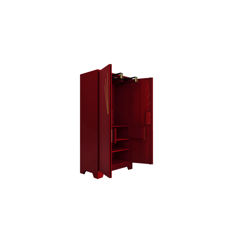 GODREJ CENTURION 2 Door Steel Almirah Led, Burgundy Color