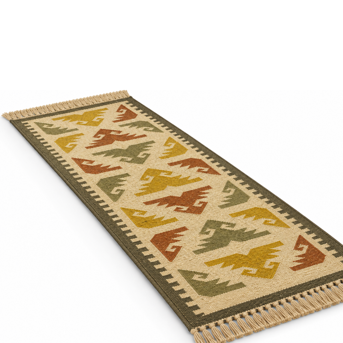 OONA SI WOOL JUTE RUG 2X8 FT OoNA