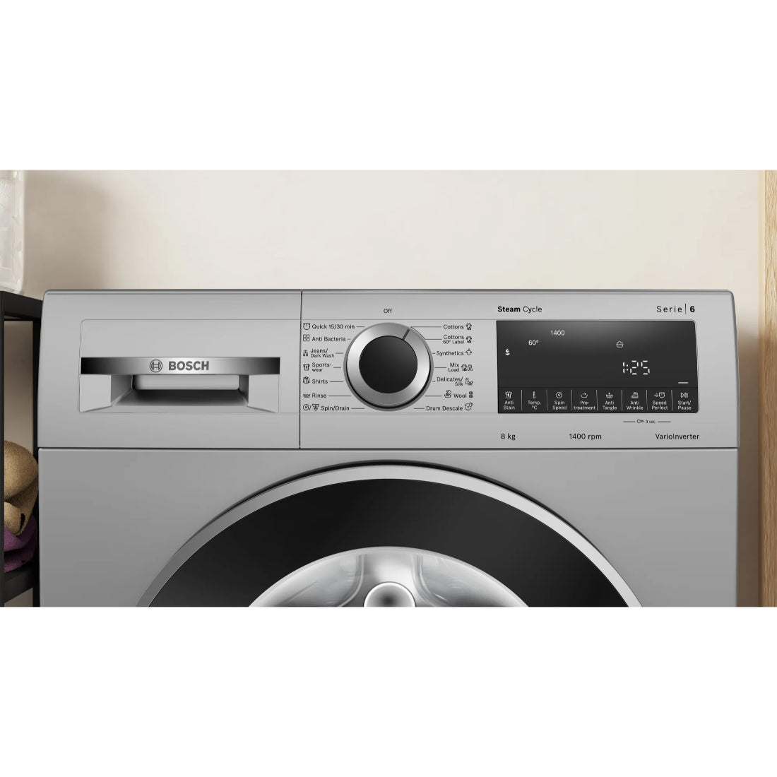 BOSCH Fully Automatic WGA1340SIN 8 KG Washing Machine