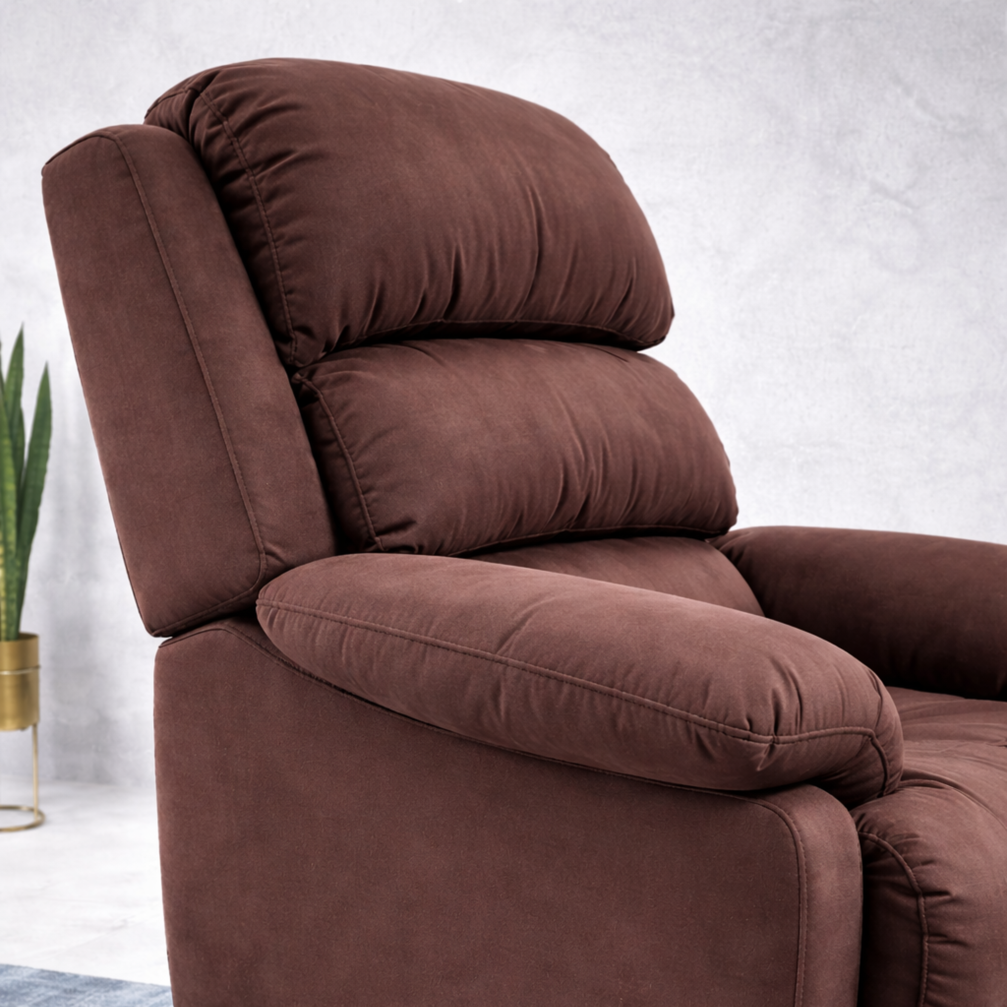 ARENA 208 AUTO LIFT Single Seater Motor Recliner Brown ARENA