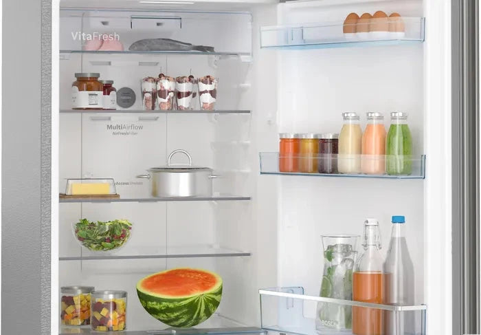 BOSCH REFRIGERATOR-FF-DD  CTC35S02GI  SPARKLY STEEL 334 LTRS BOSCH