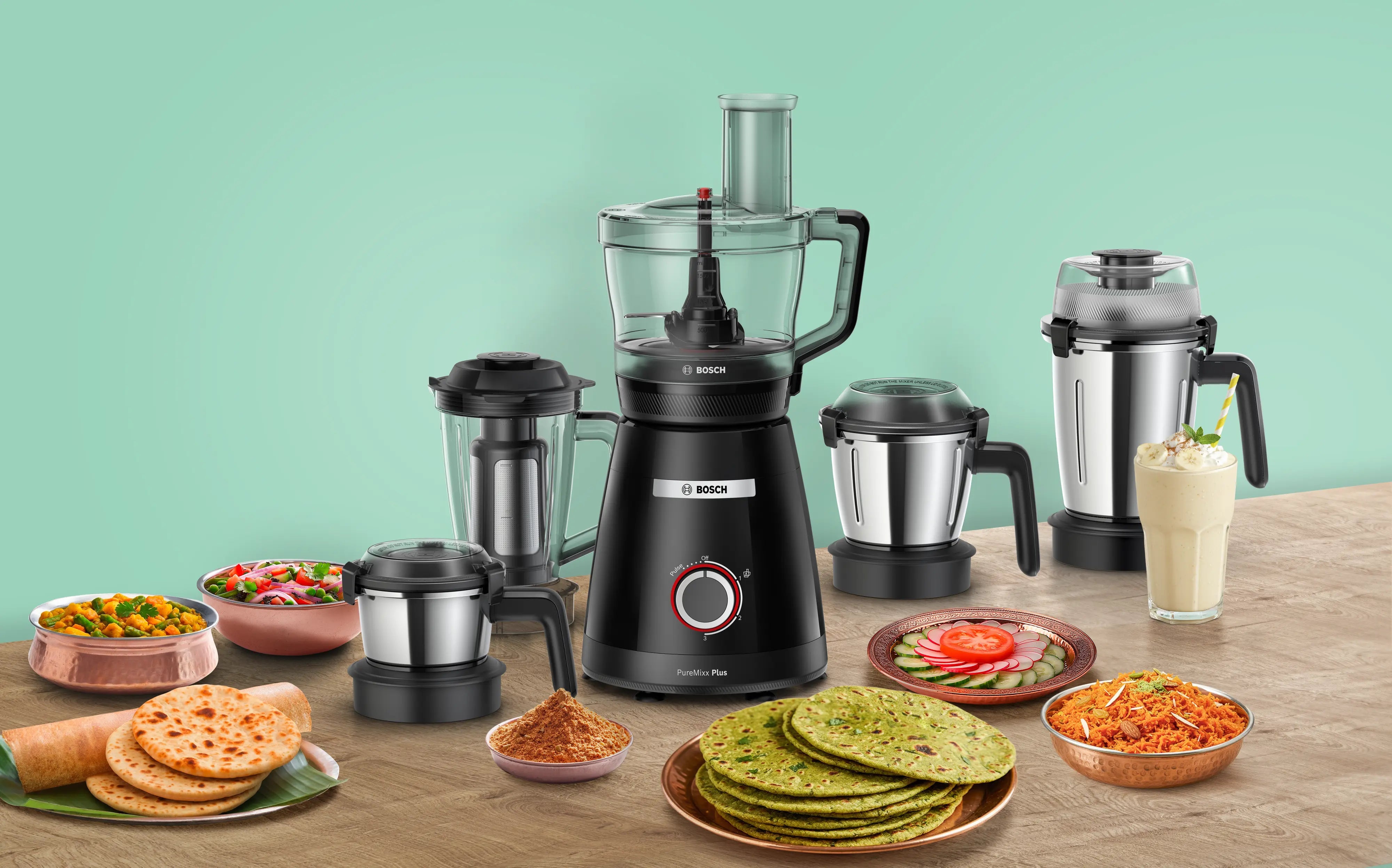 BOSCH FOOD PROCESSOR MP8515A1KI 800 WATTS BOSCH