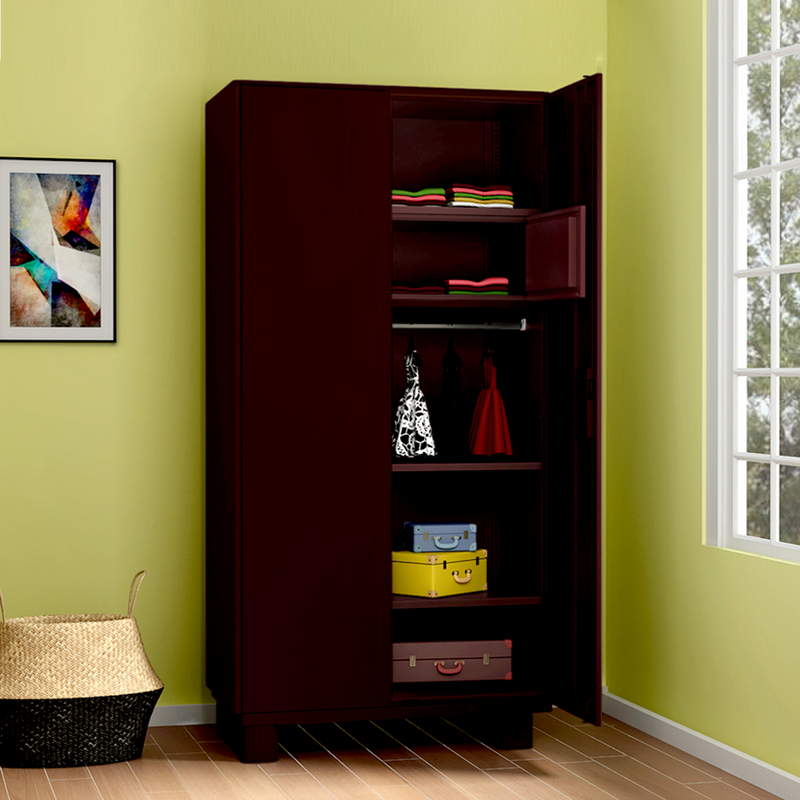 Storwel M2 Steel Almirah 2 Door Russet
