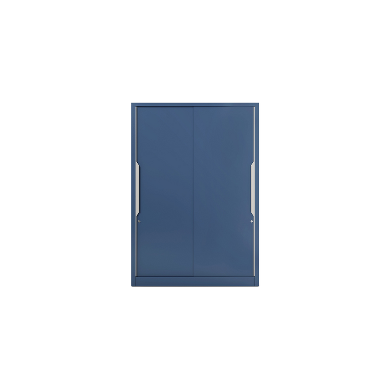 Slide N Store Pro Plus Wardrobe 2 Door, Tex Phiroja Blue