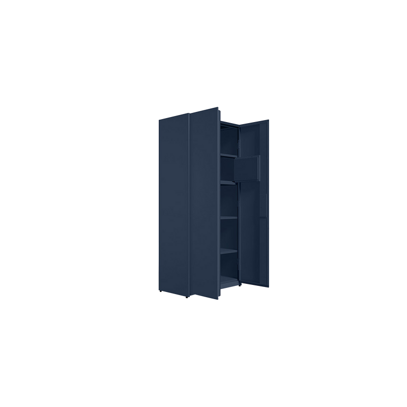 Neolite 2 Door Steel Almirah CRCA Steel, Denim Blue