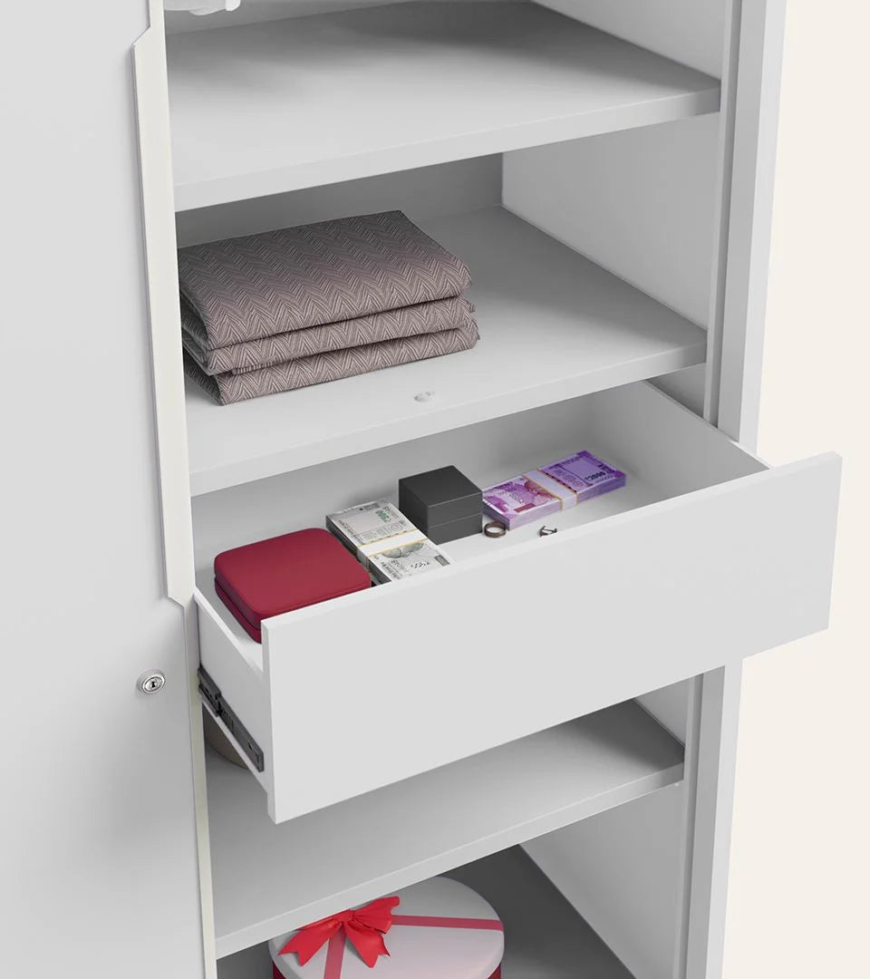 GODREJ SLIDE N STORE PLUS TEX   BOND WHITE PRO