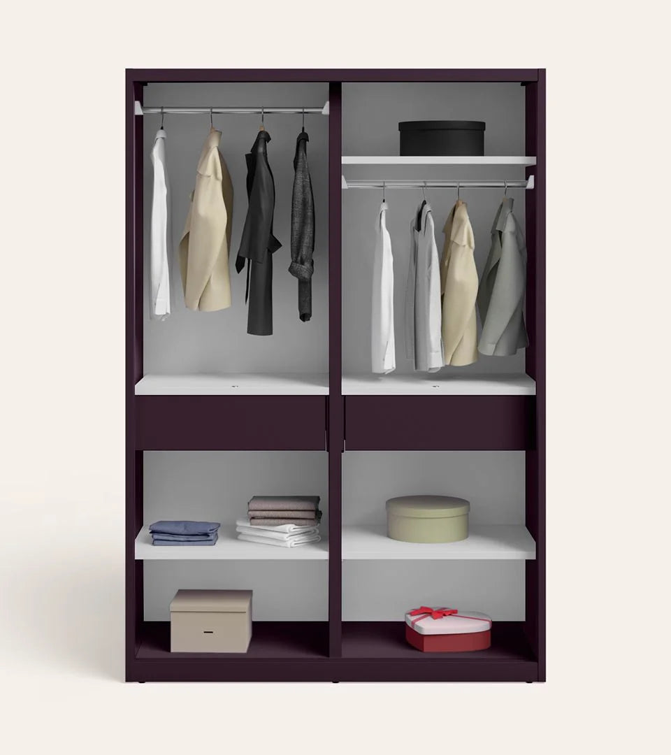 GODREJ SLIDE N STORE TEX   SHELL WINE RED PRO